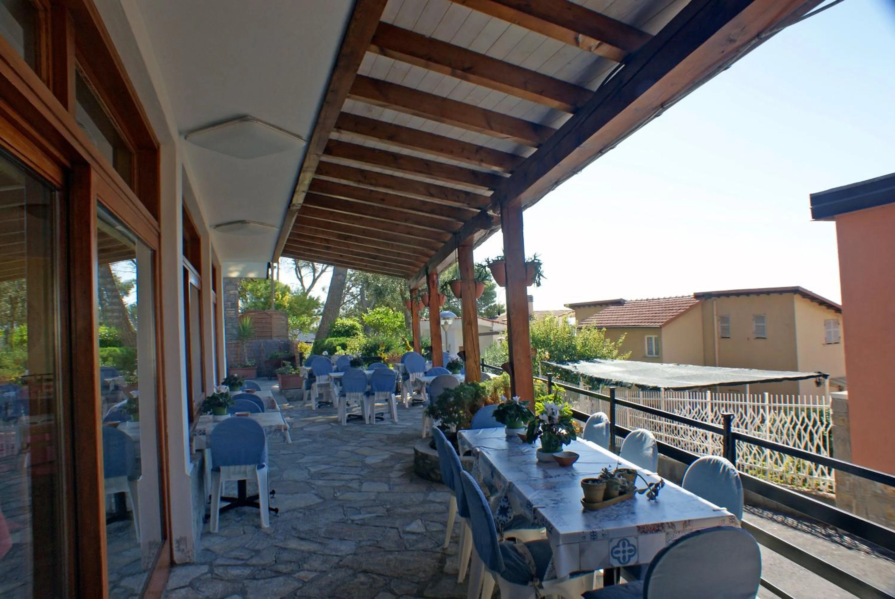 Balcony/Terrace in Albergo La Pineta
