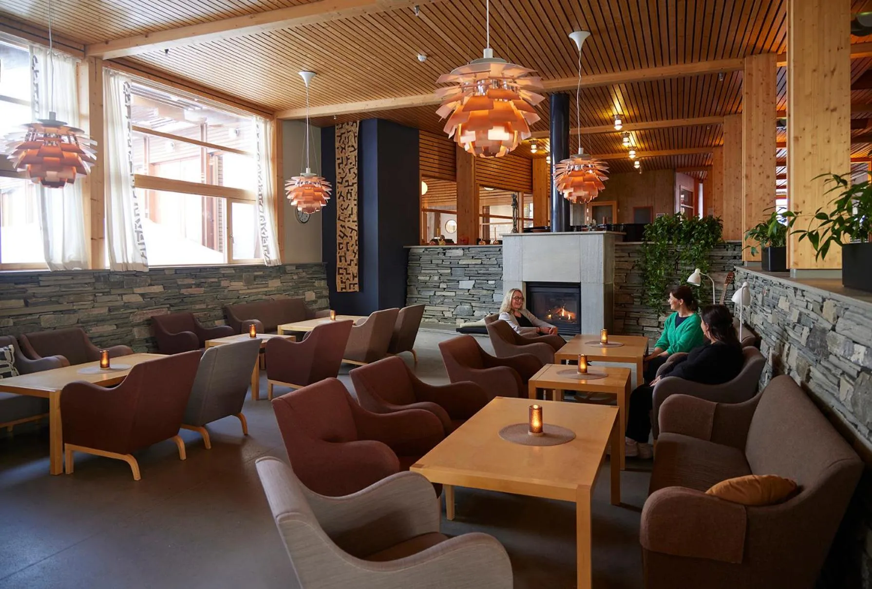 Lobby or reception in Unicare Røros Gjesteovernatting