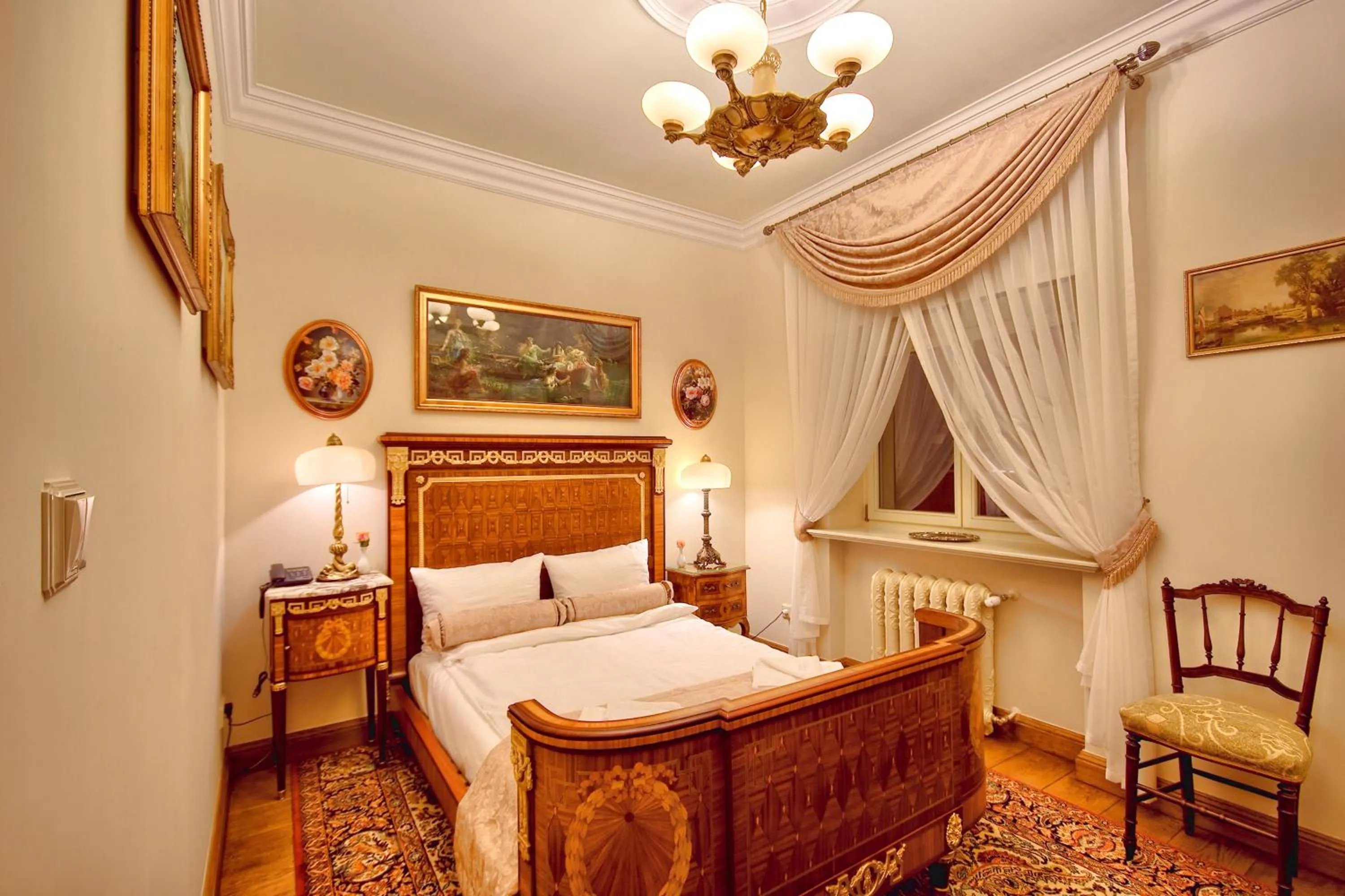 Bedroom, Bed in Pałac Tłokinia