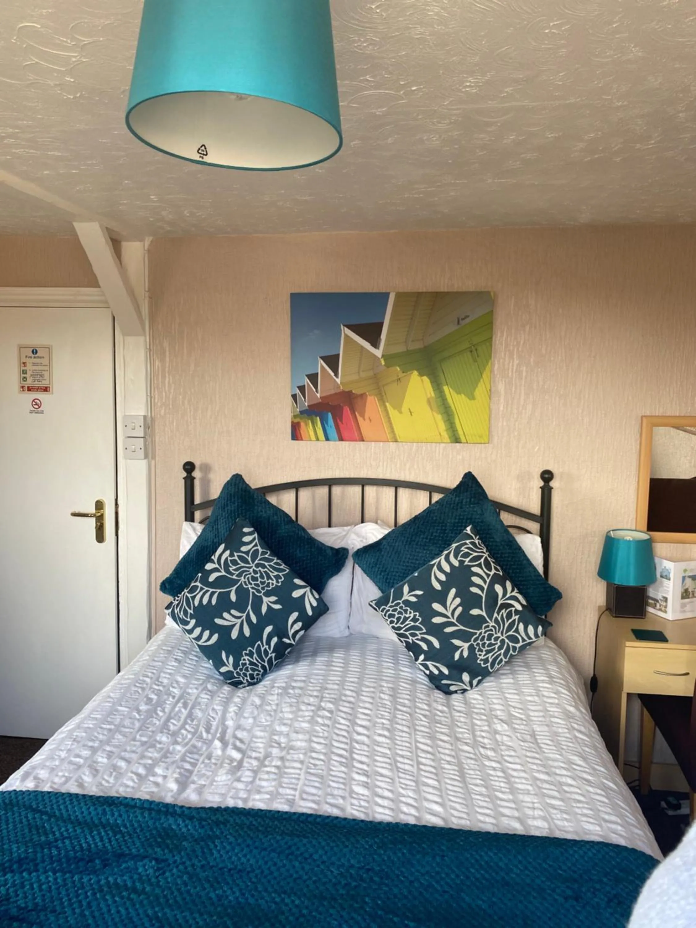 Bed in White Heather Guest House