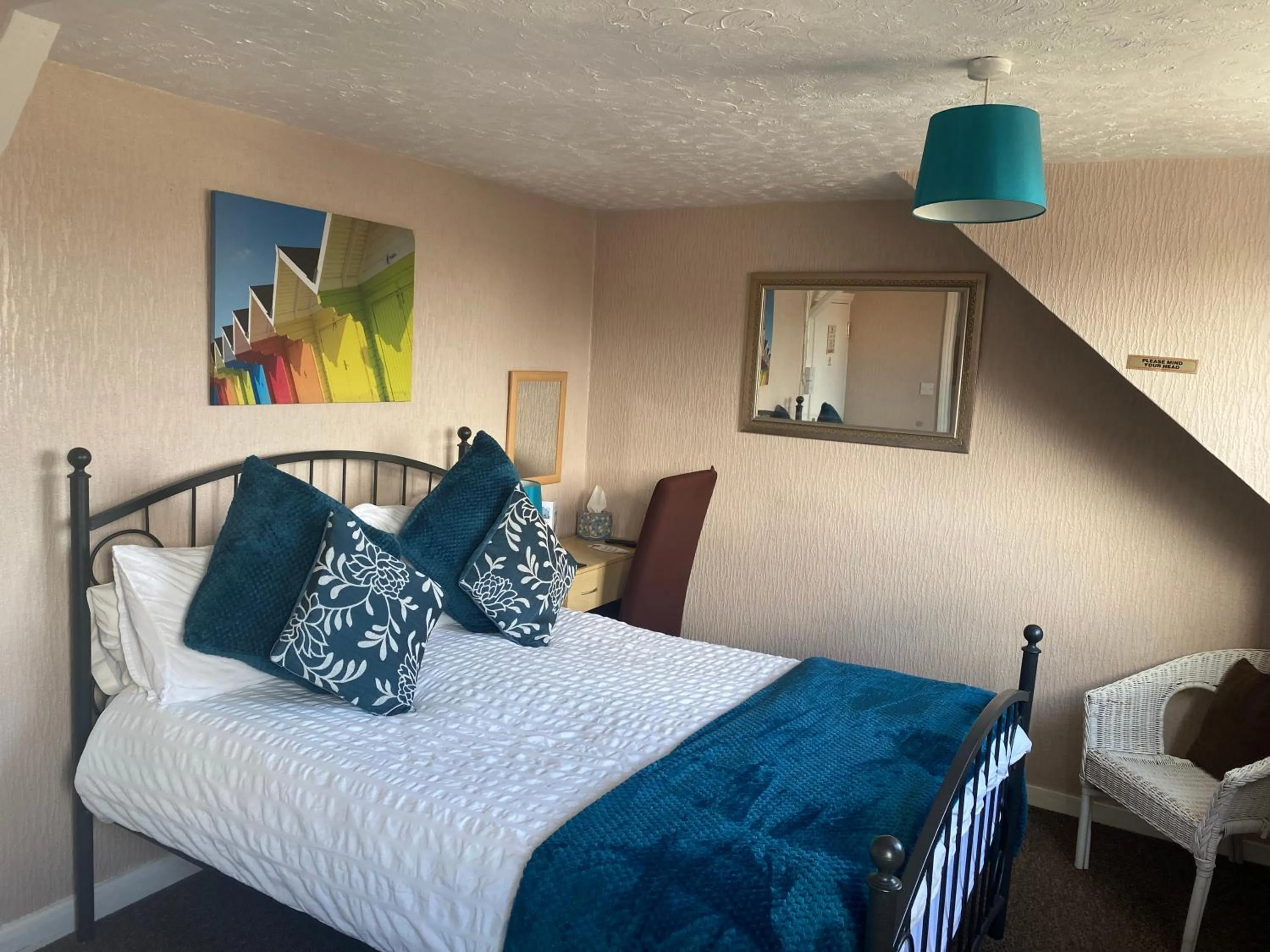 Bed in White Heather Guest House