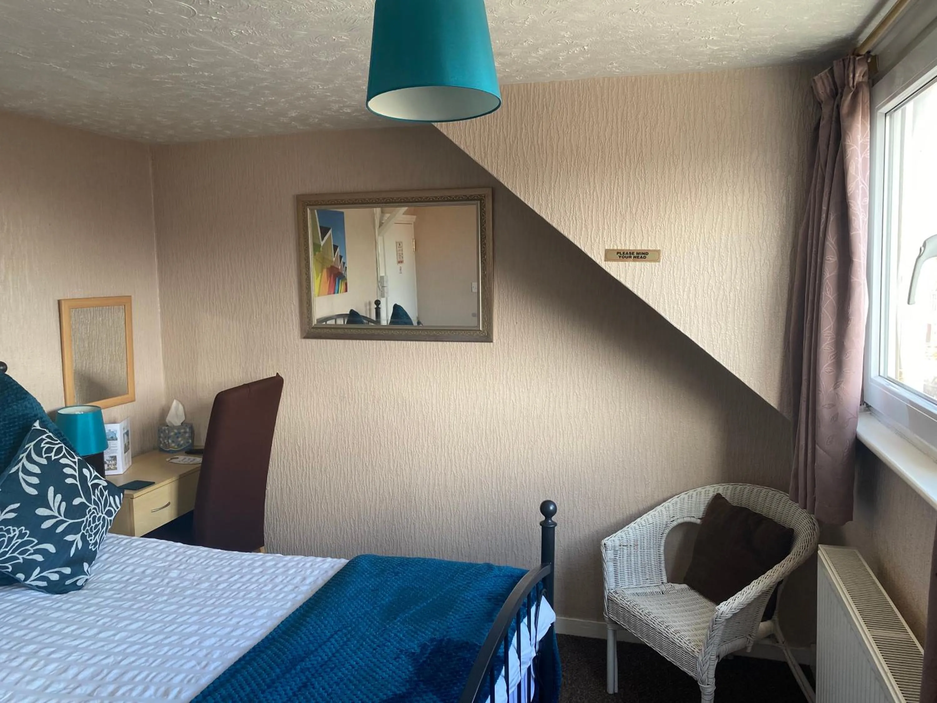 Bed in White Heather Guest House