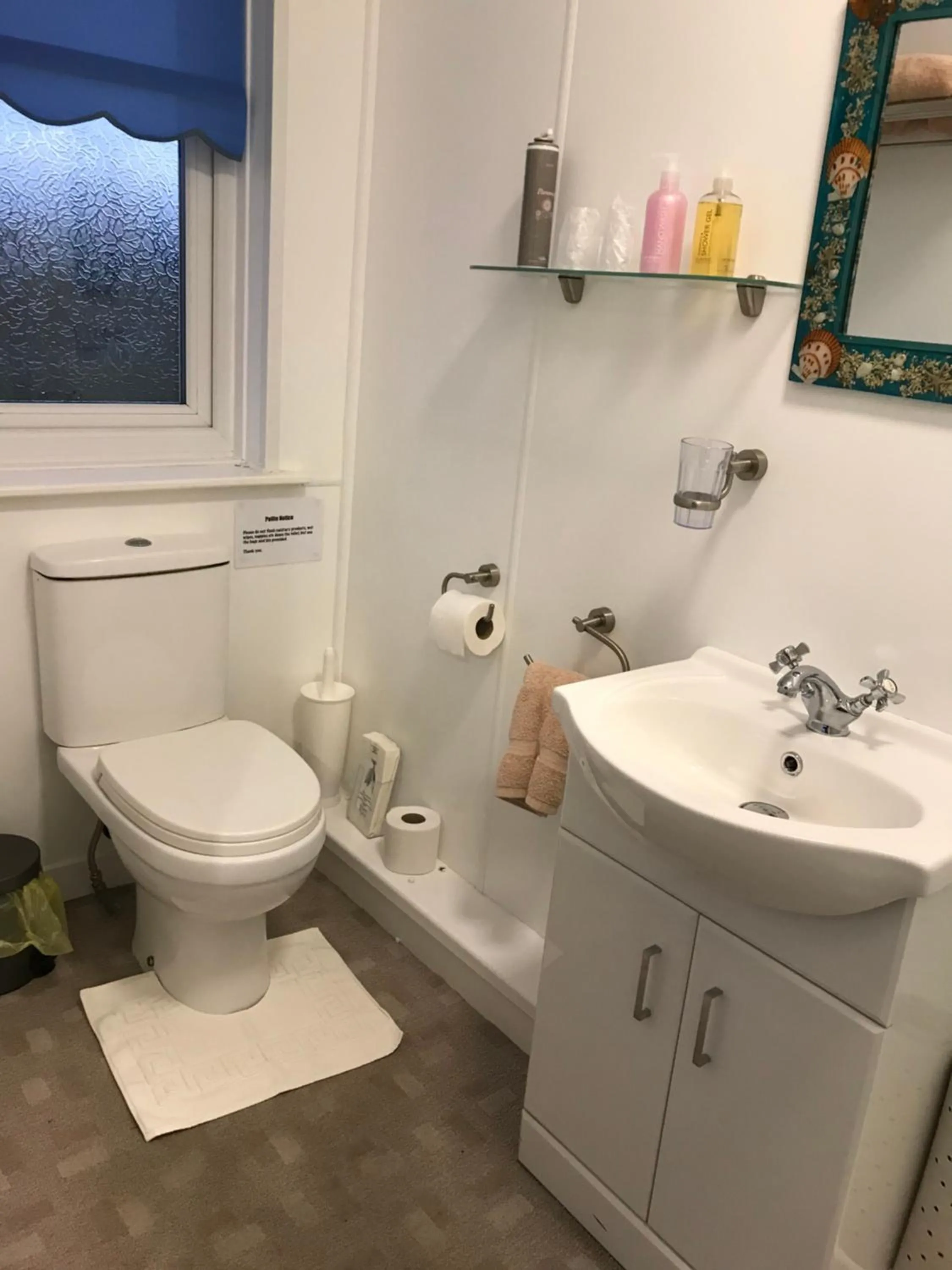 Toilet in White Heather Guest House