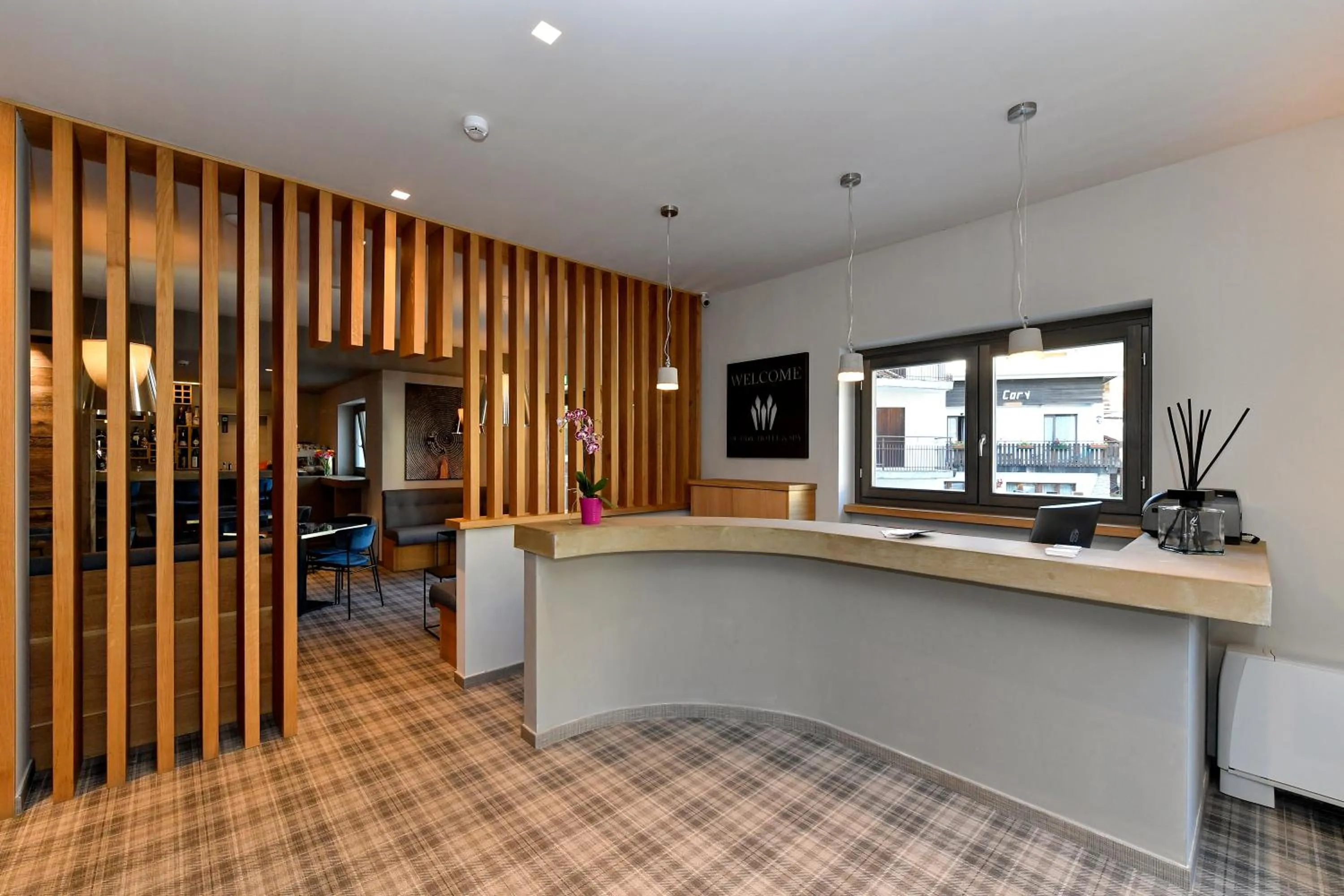 Lobby or reception in Du Parc Hotel