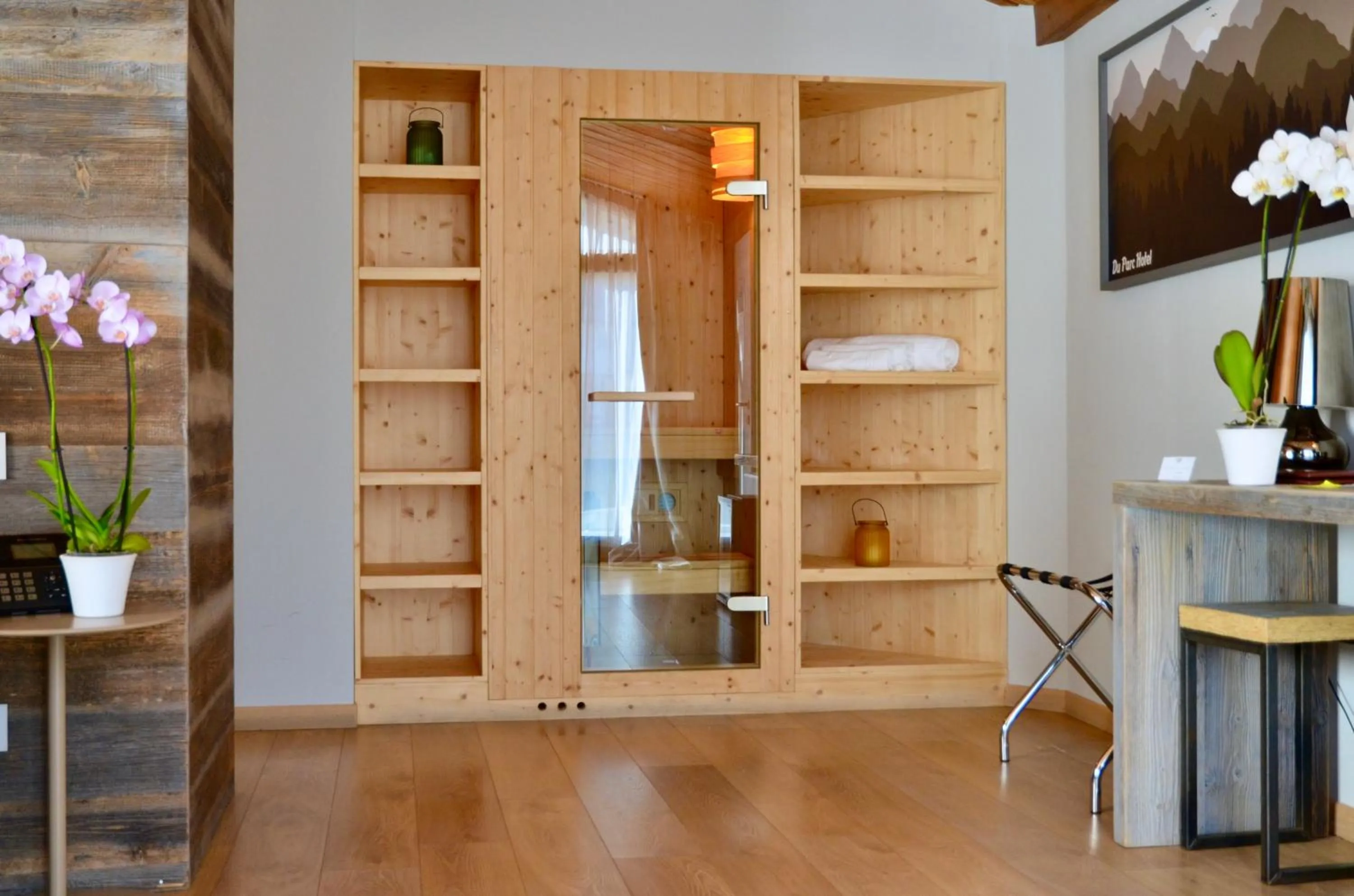 Sauna in Du Parc Hotel