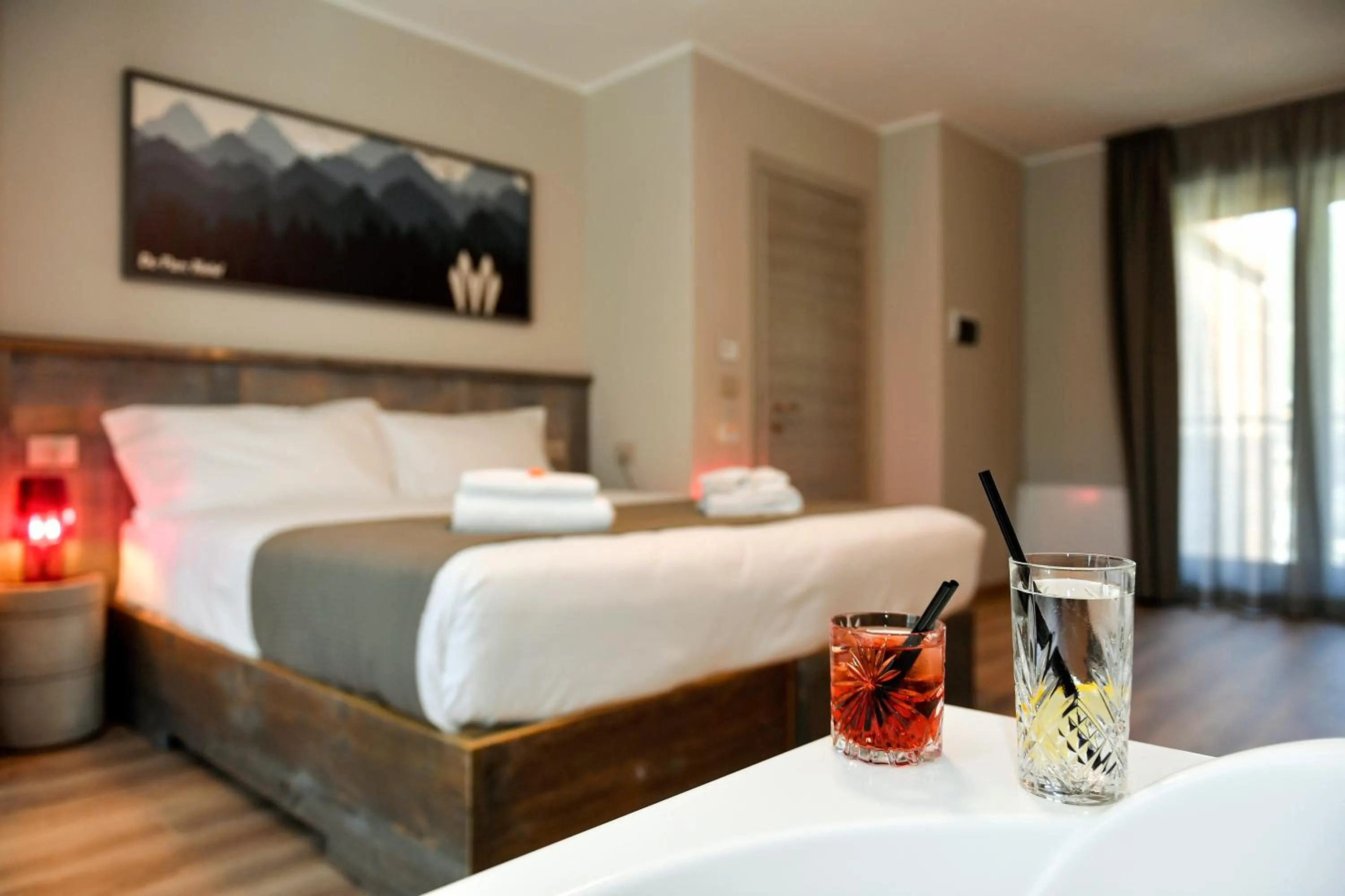 Bed in Du Parc Hotel