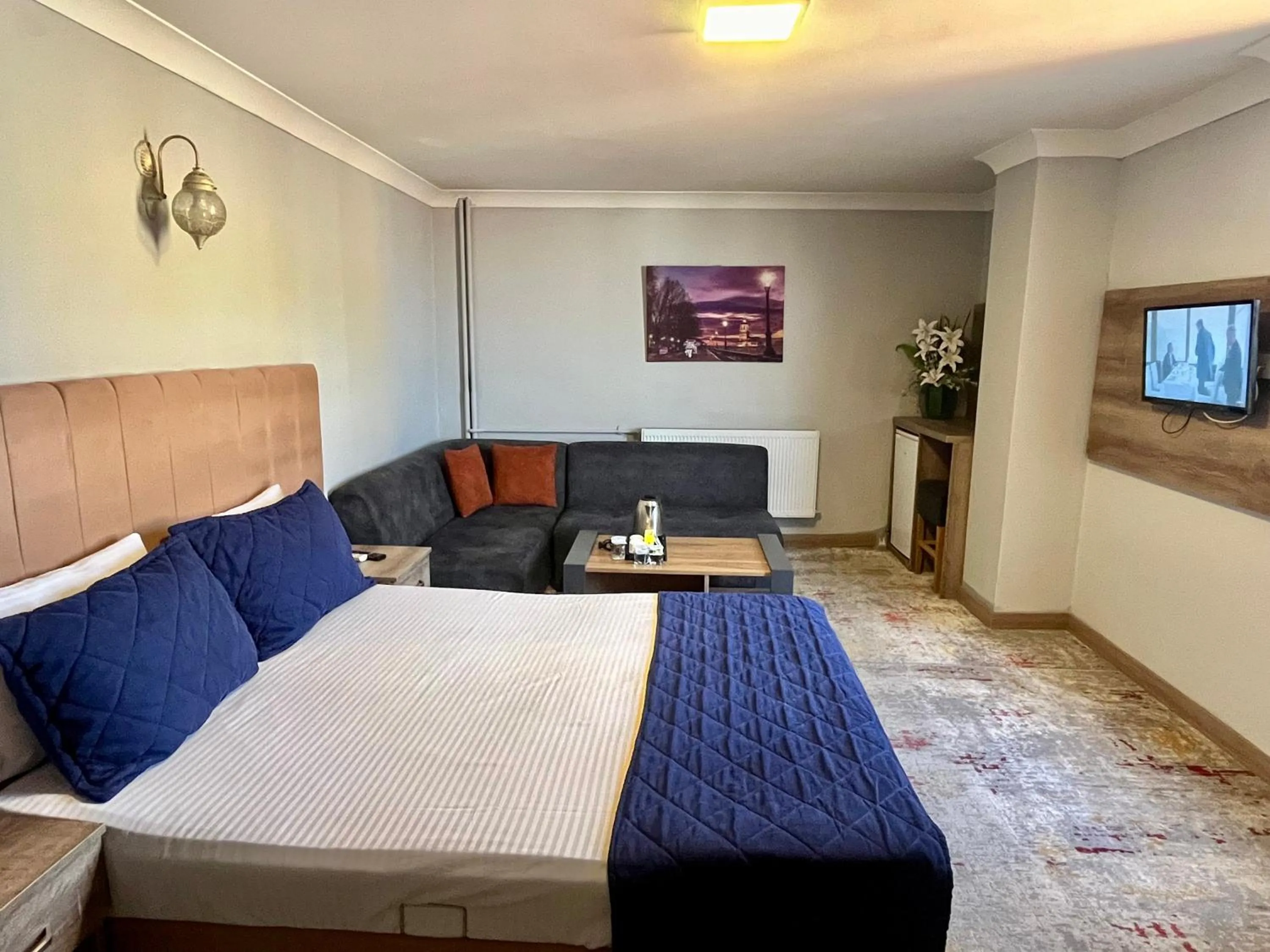 Bed in kocatepe hotel