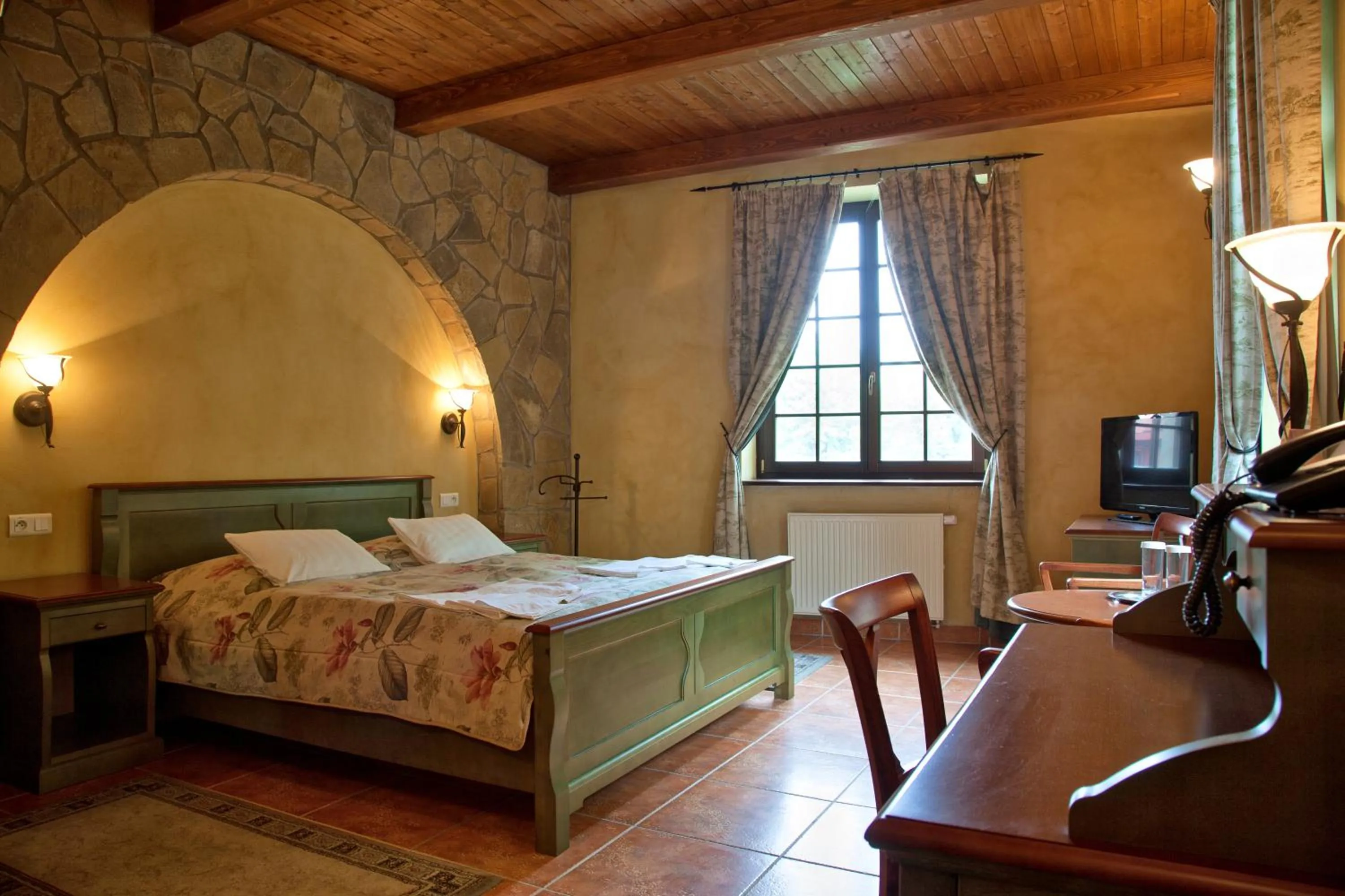 Bed in Hotel sv. Ludmila