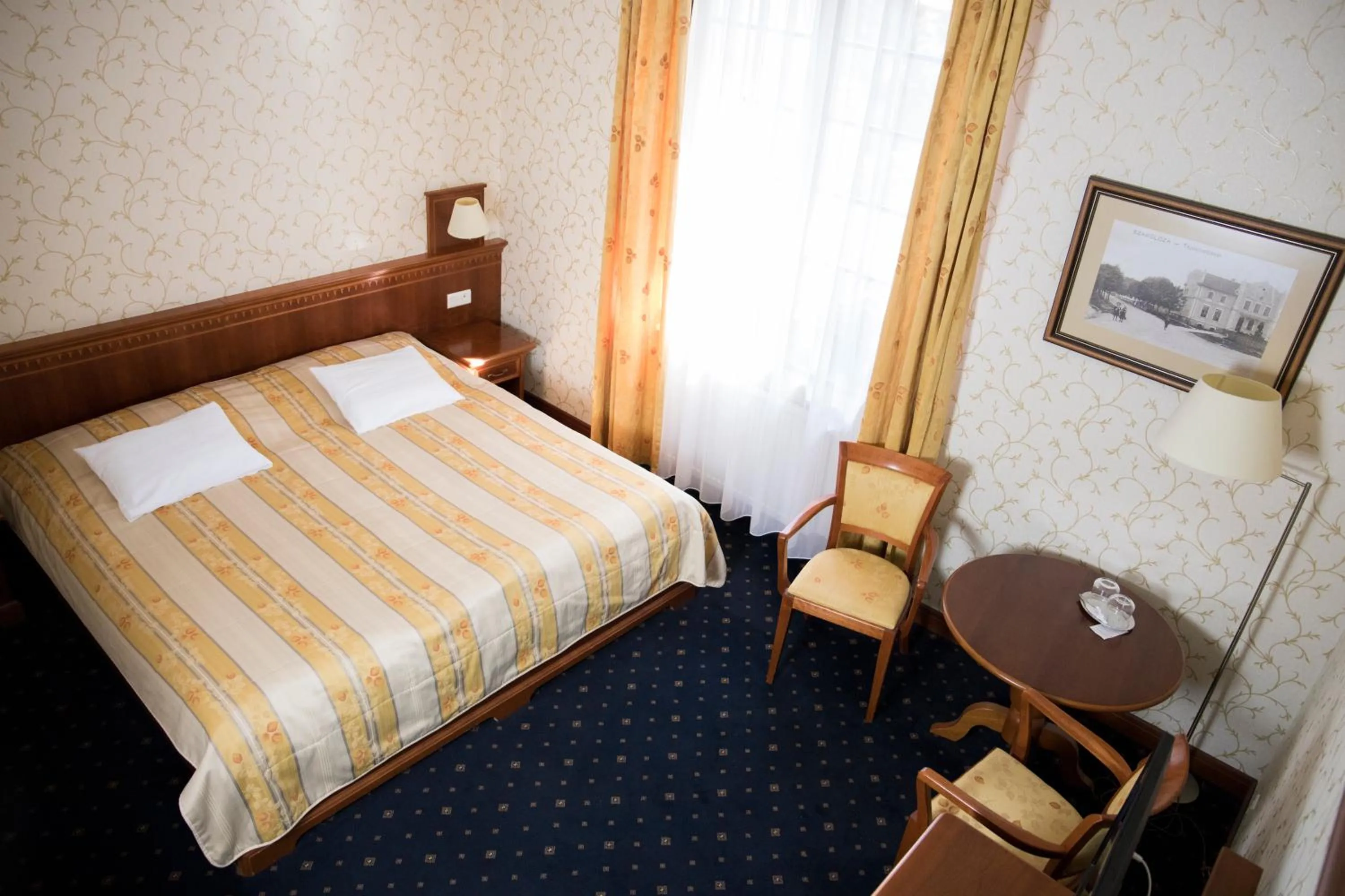 Bed in Hotel sv. Ludmila