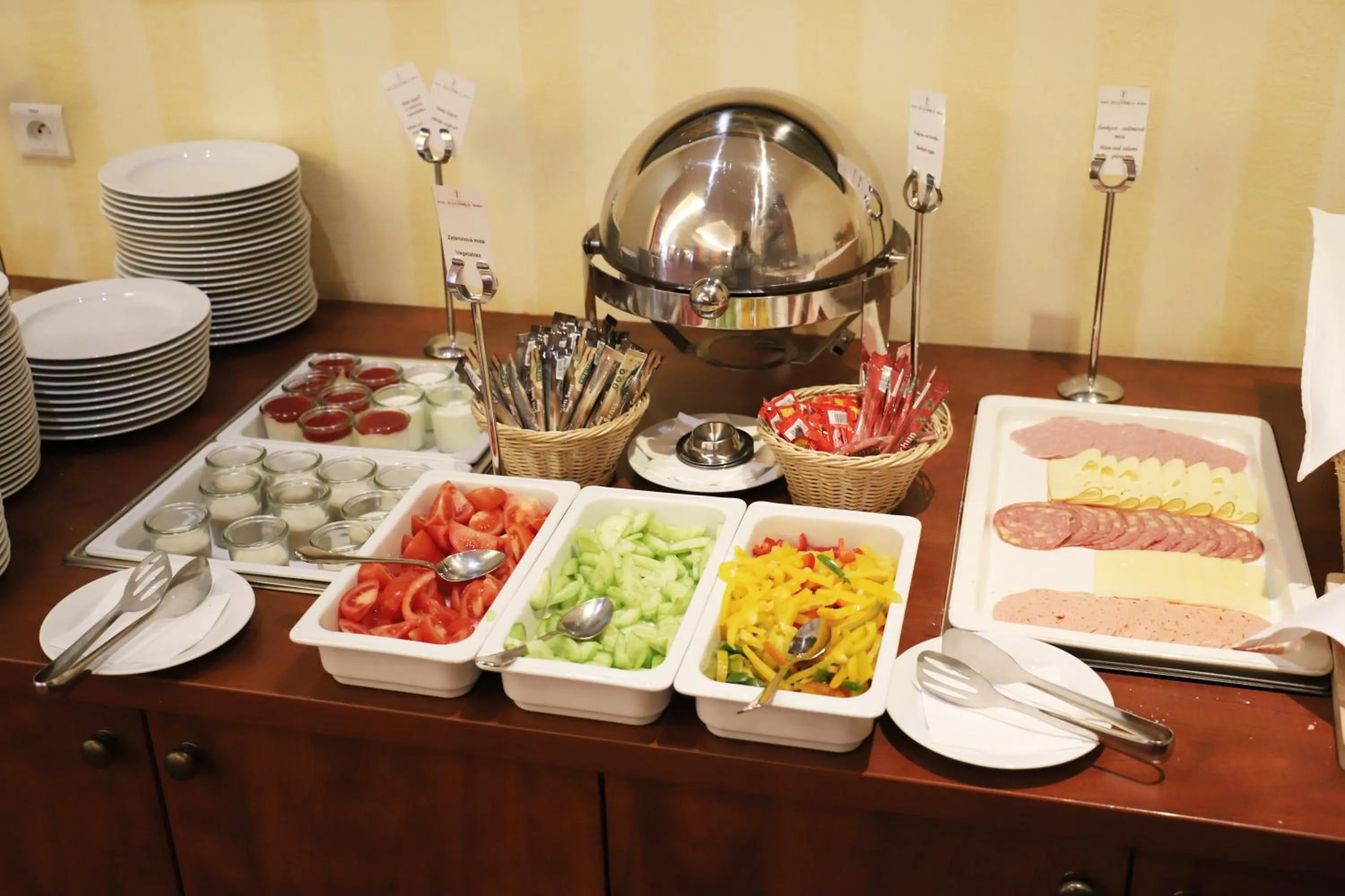 Breakfast in Hotel sv. Ludmila