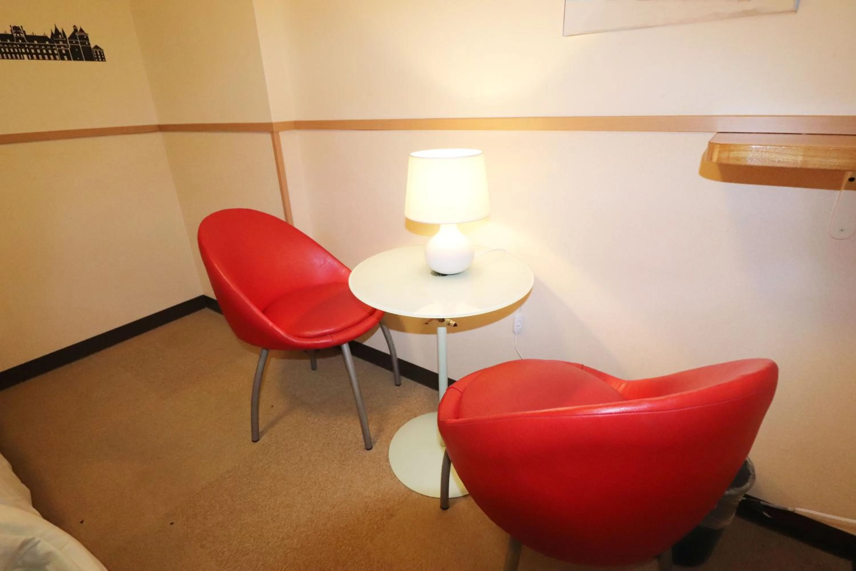 Seating area in Hotel Yuyukan Center of Kabukicho, Shinjuku