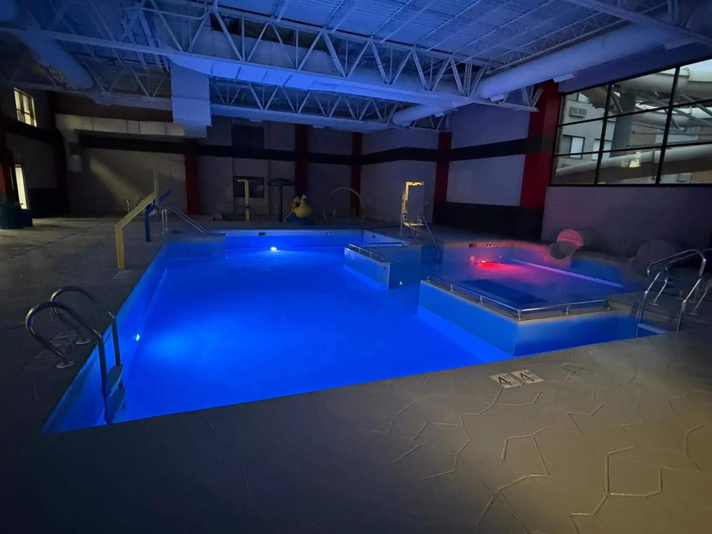 Pool view in Ramada by Wyndham Waupaca Pool view in Ramada by Wyndham Waupaca