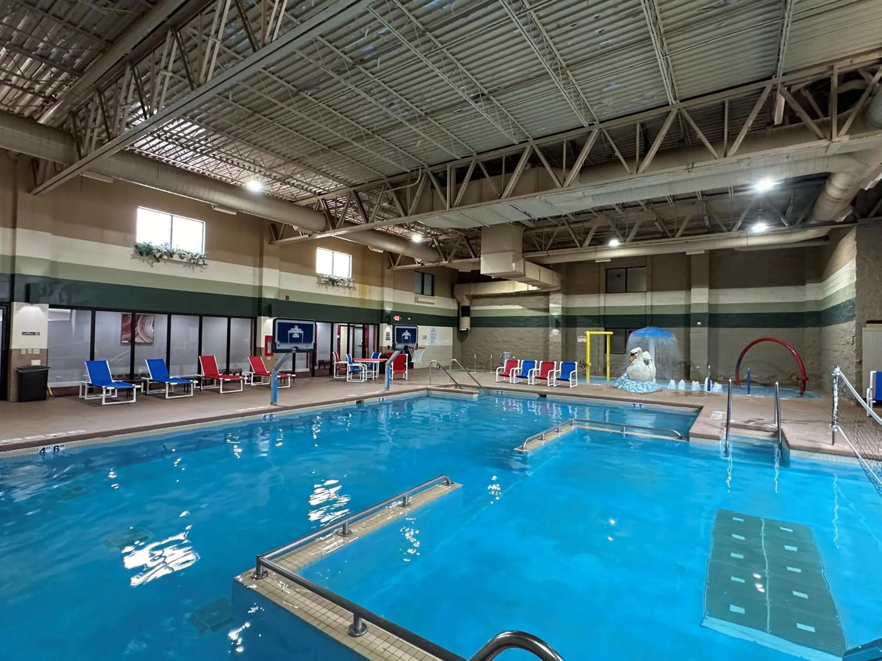 Pool view in Ramada by Wyndham Waupaca Pool view in Ramada by Wyndham Waupaca