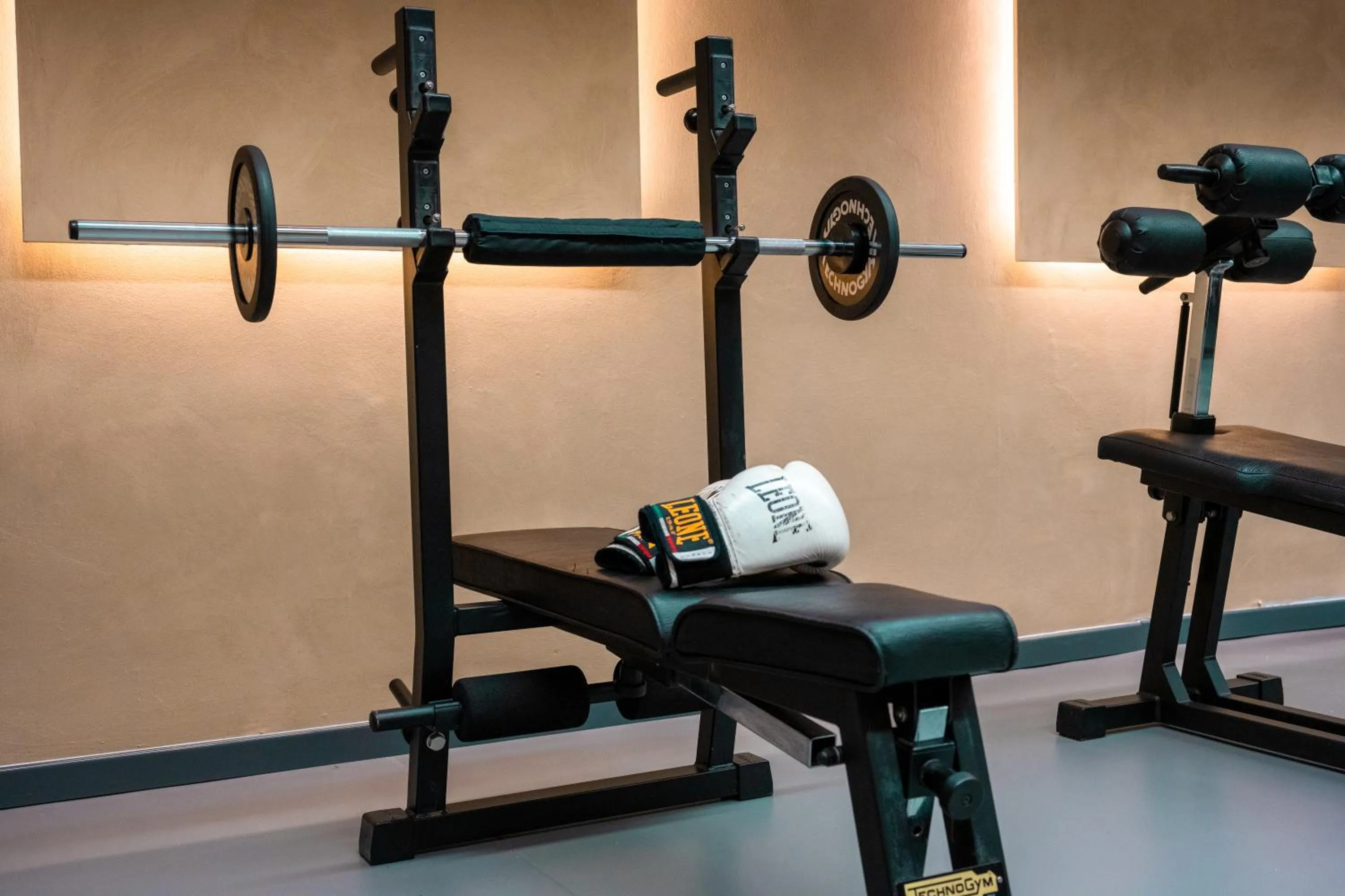 Fitness centre/facilities in Hotel Terme Pellegrini