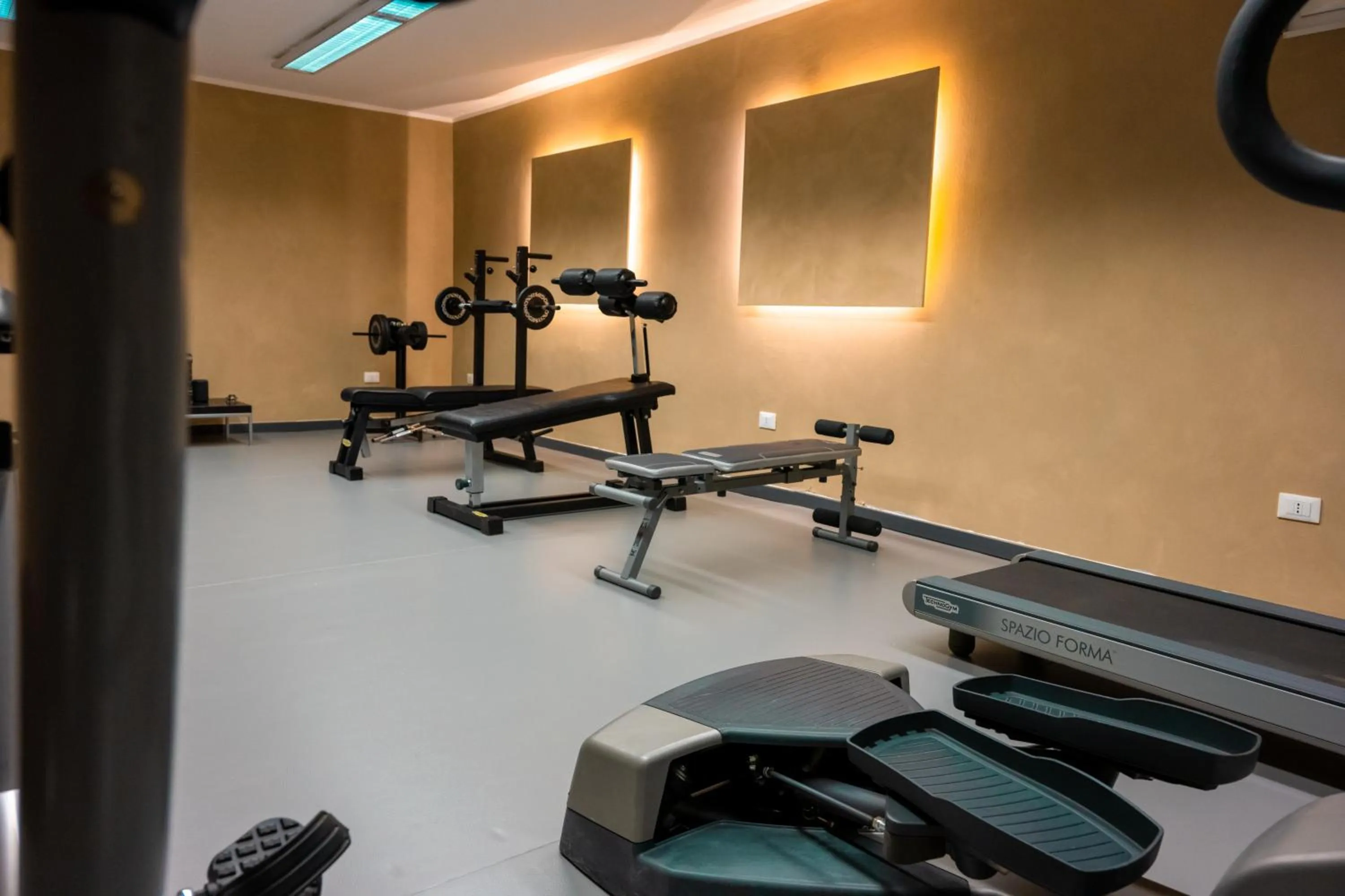 Fitness centre/facilities in Hotel Terme Pellegrini