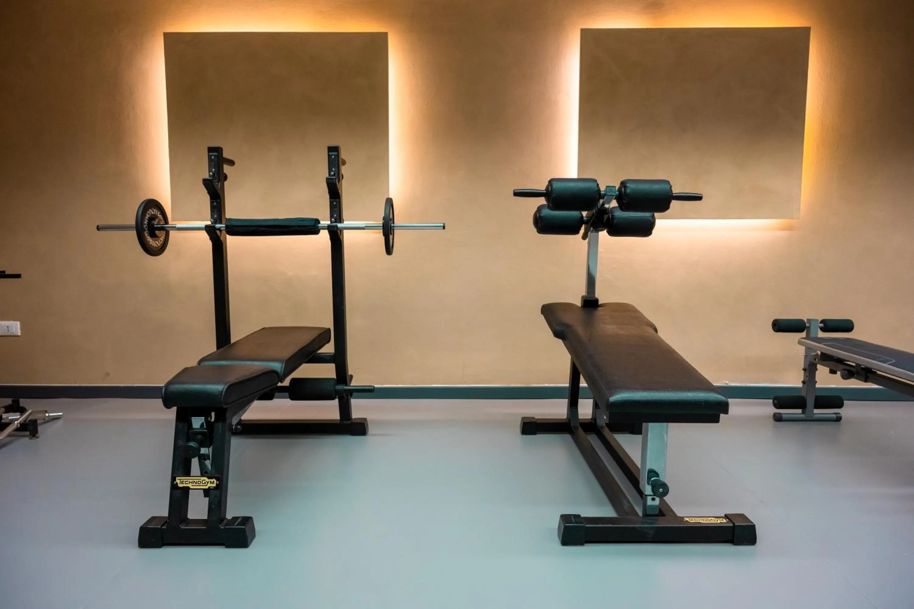 Fitness centre/facilities in Hotel Terme Pellegrini