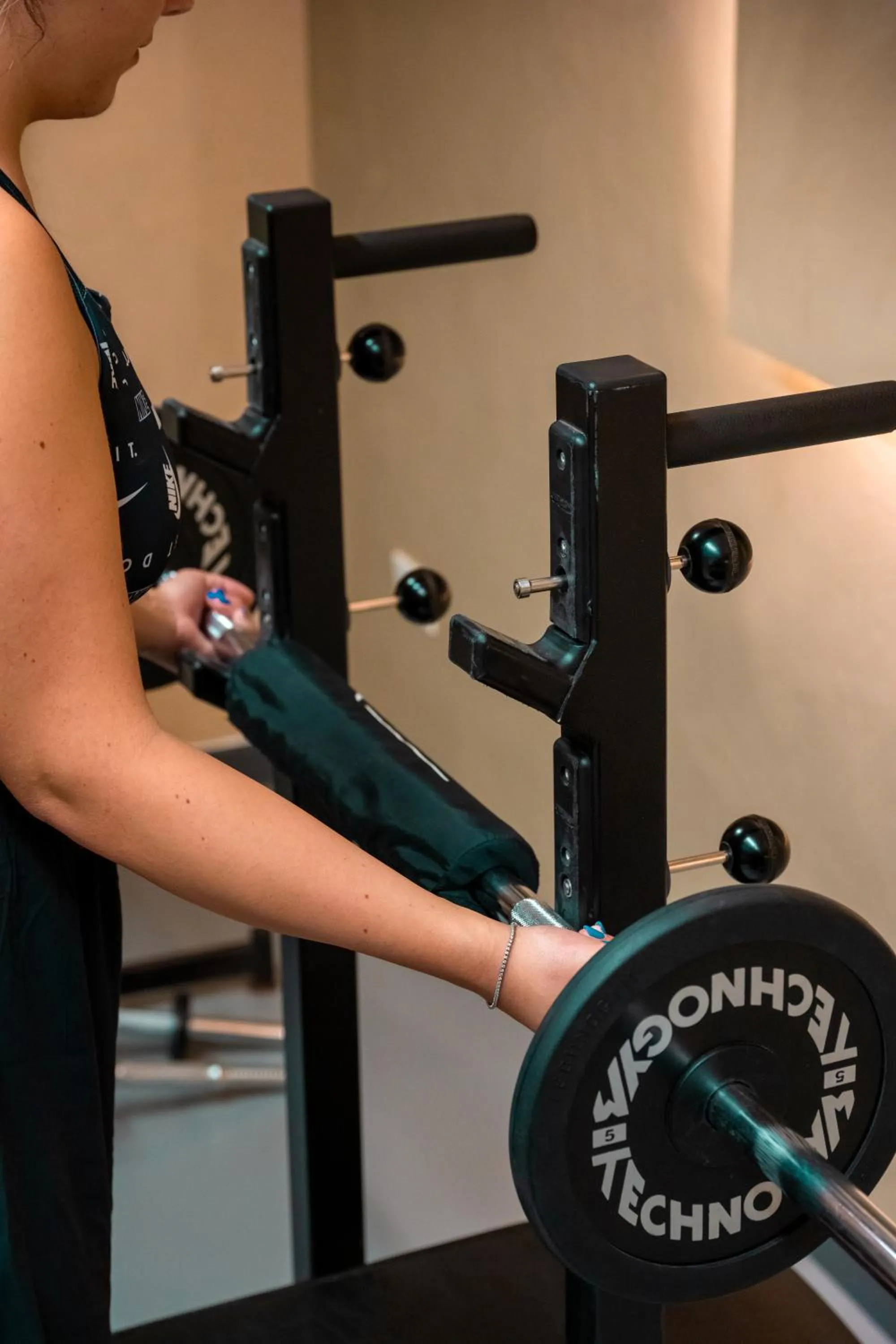 Fitness centre/facilities in Hotel Terme Pellegrini