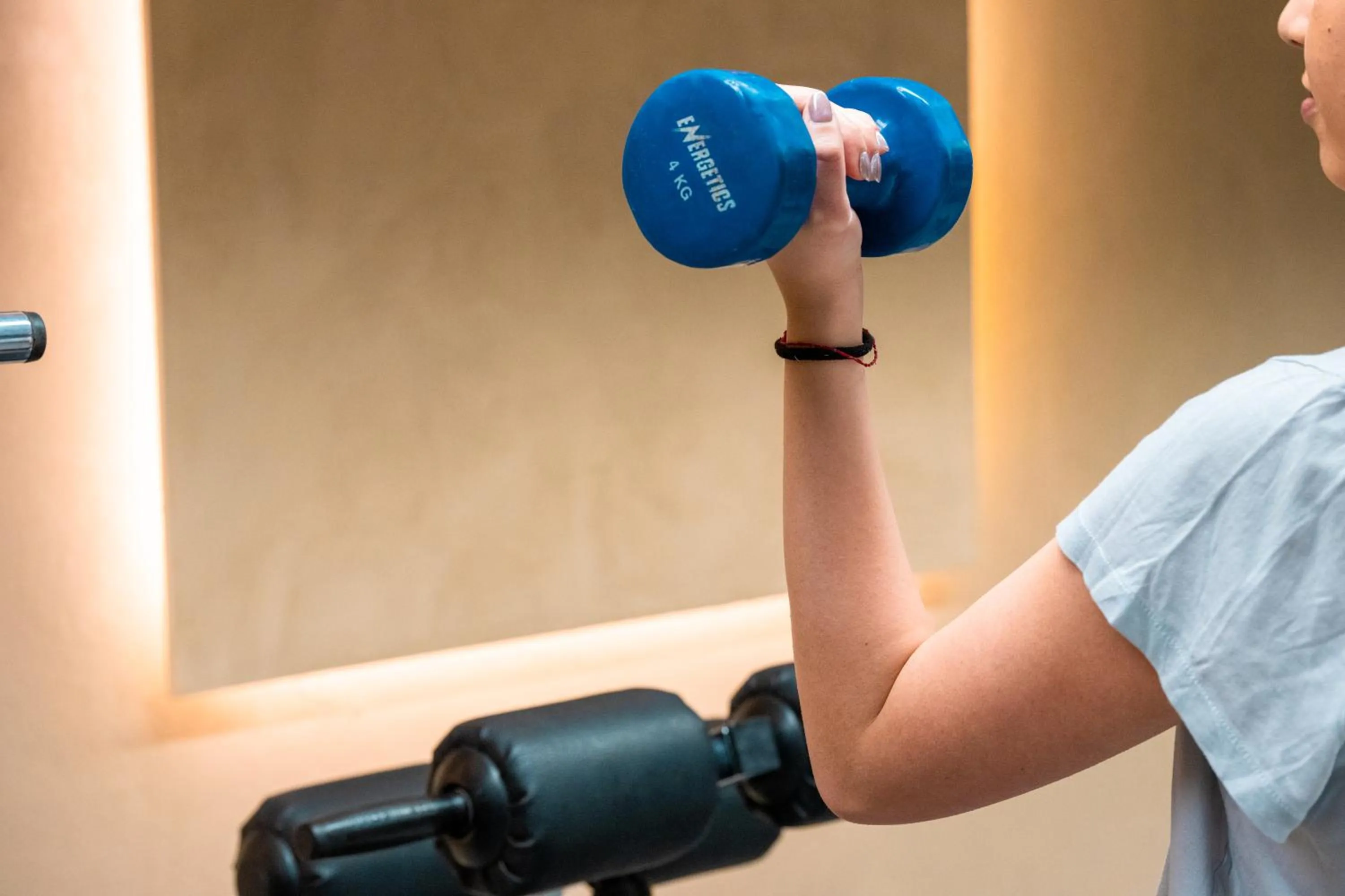 Fitness centre/facilities in Hotel Terme Pellegrini