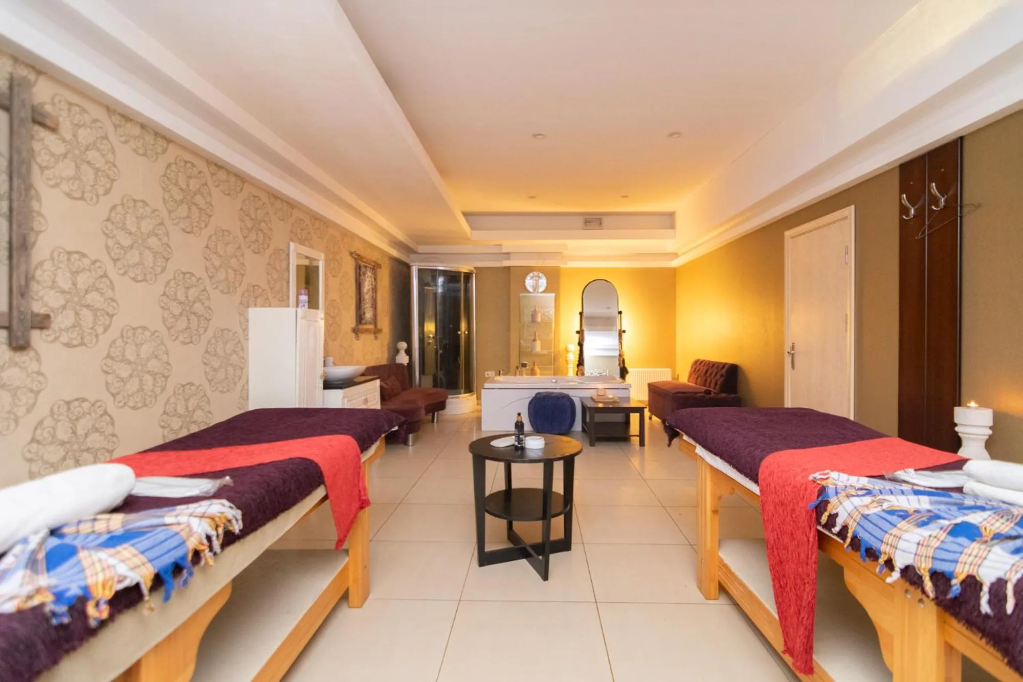 Spa and wellness centre/facilities, Bed in Asrin Park Hotel & Spa Convention Center