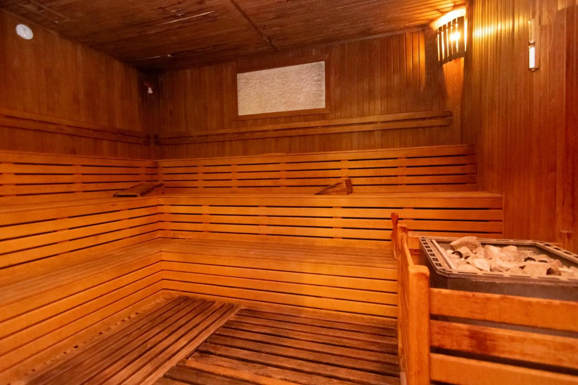 Sauna in Asrin Park Hotel & Spa Convention Center