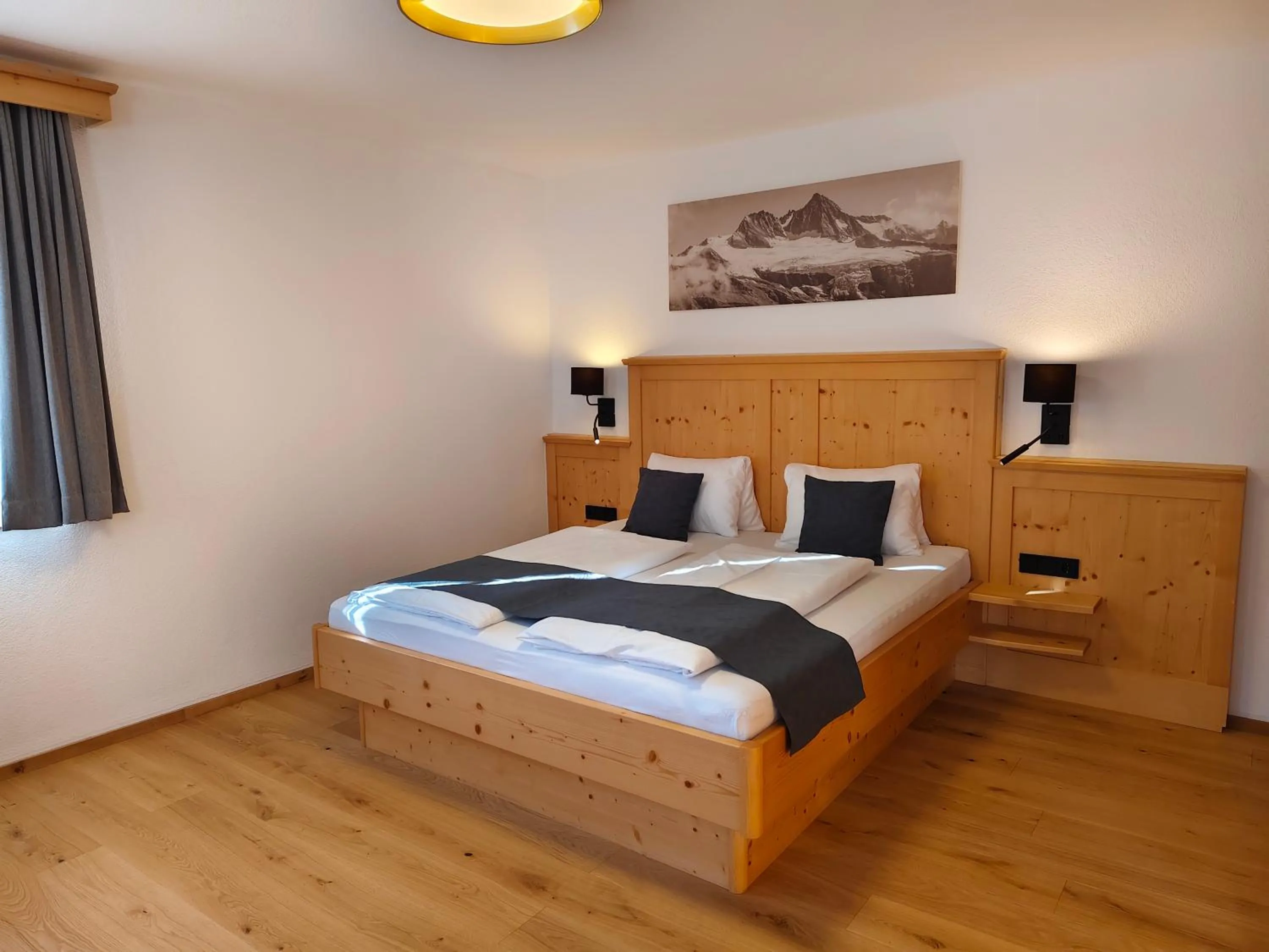 Bedroom, Bed in Ferienhaus Veider
