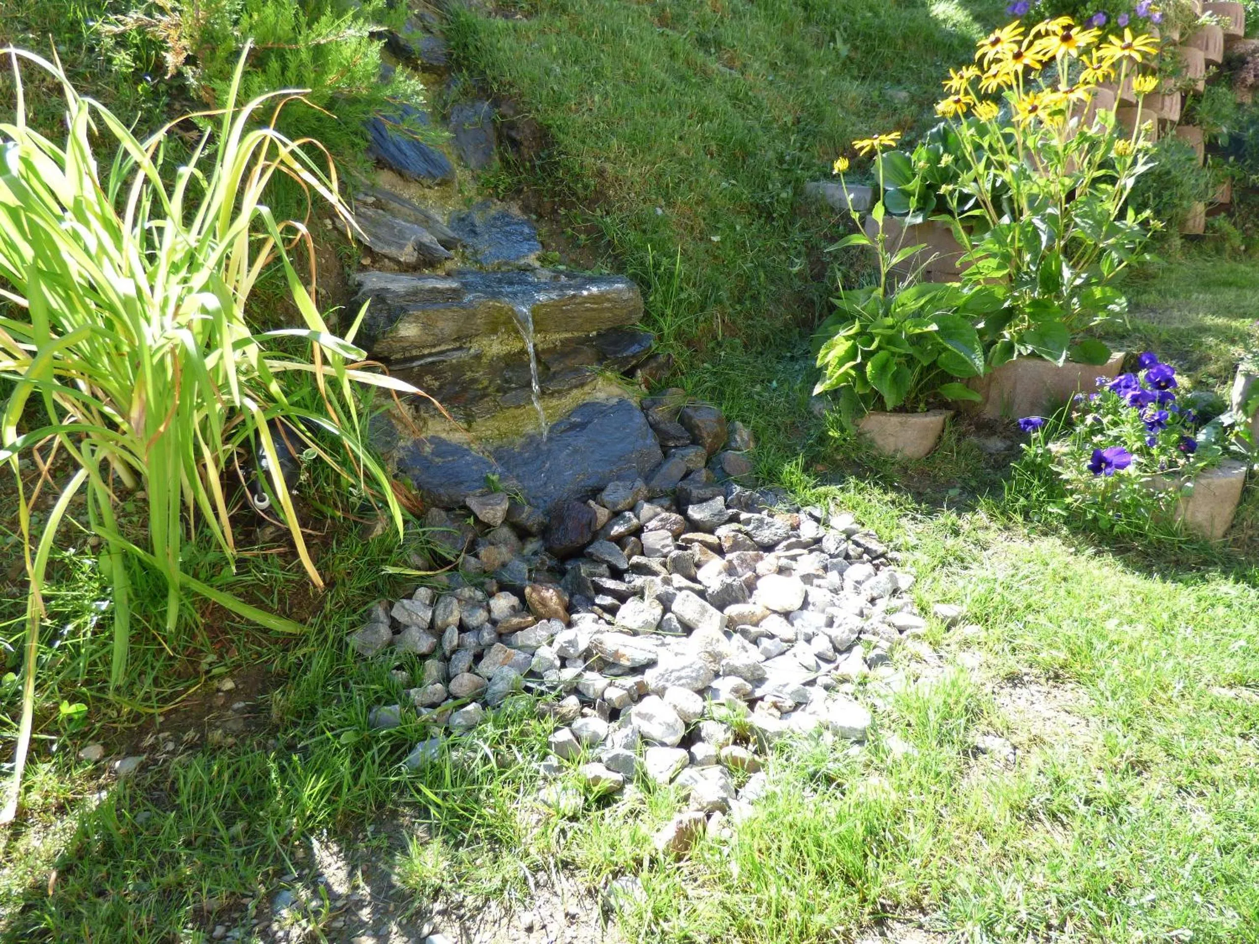 Garden in Ferienhaus Veider