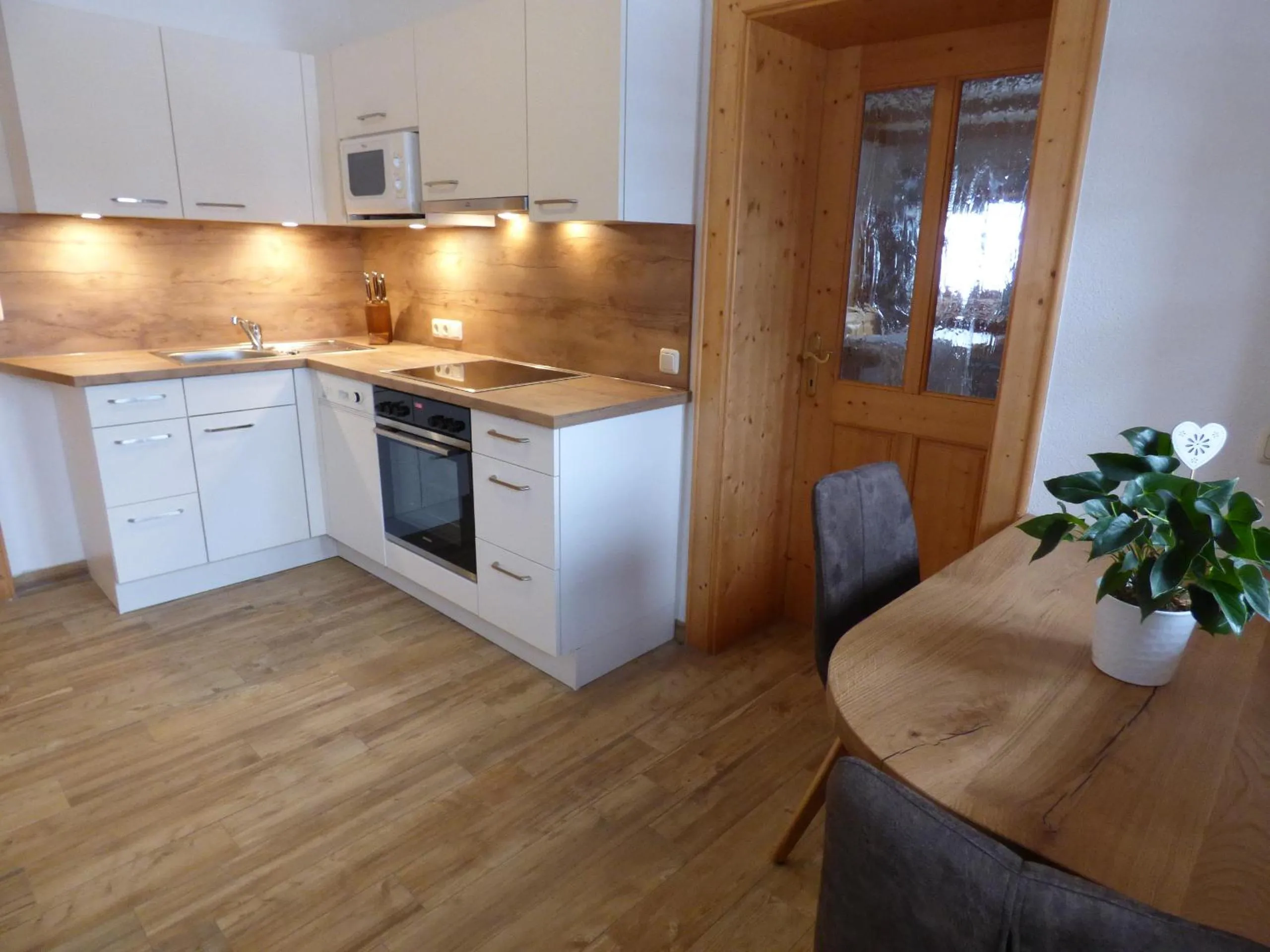 kitchen in Ferienhaus Veider