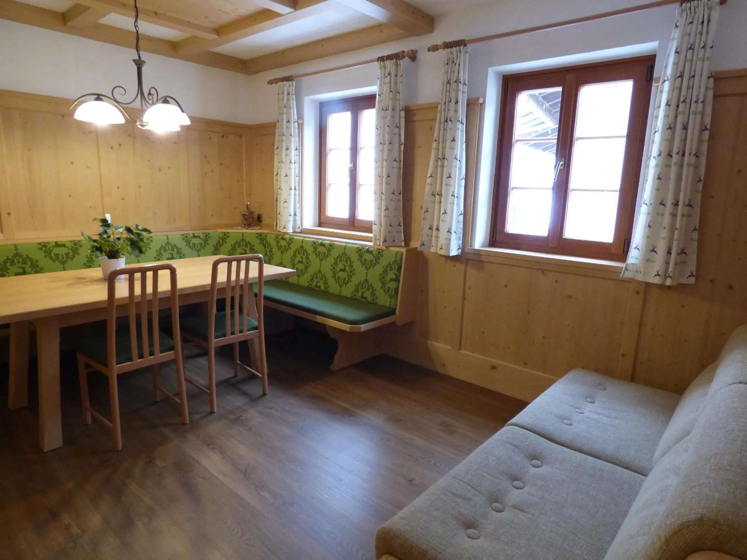 Lounge or bar in Ferienhaus Veider