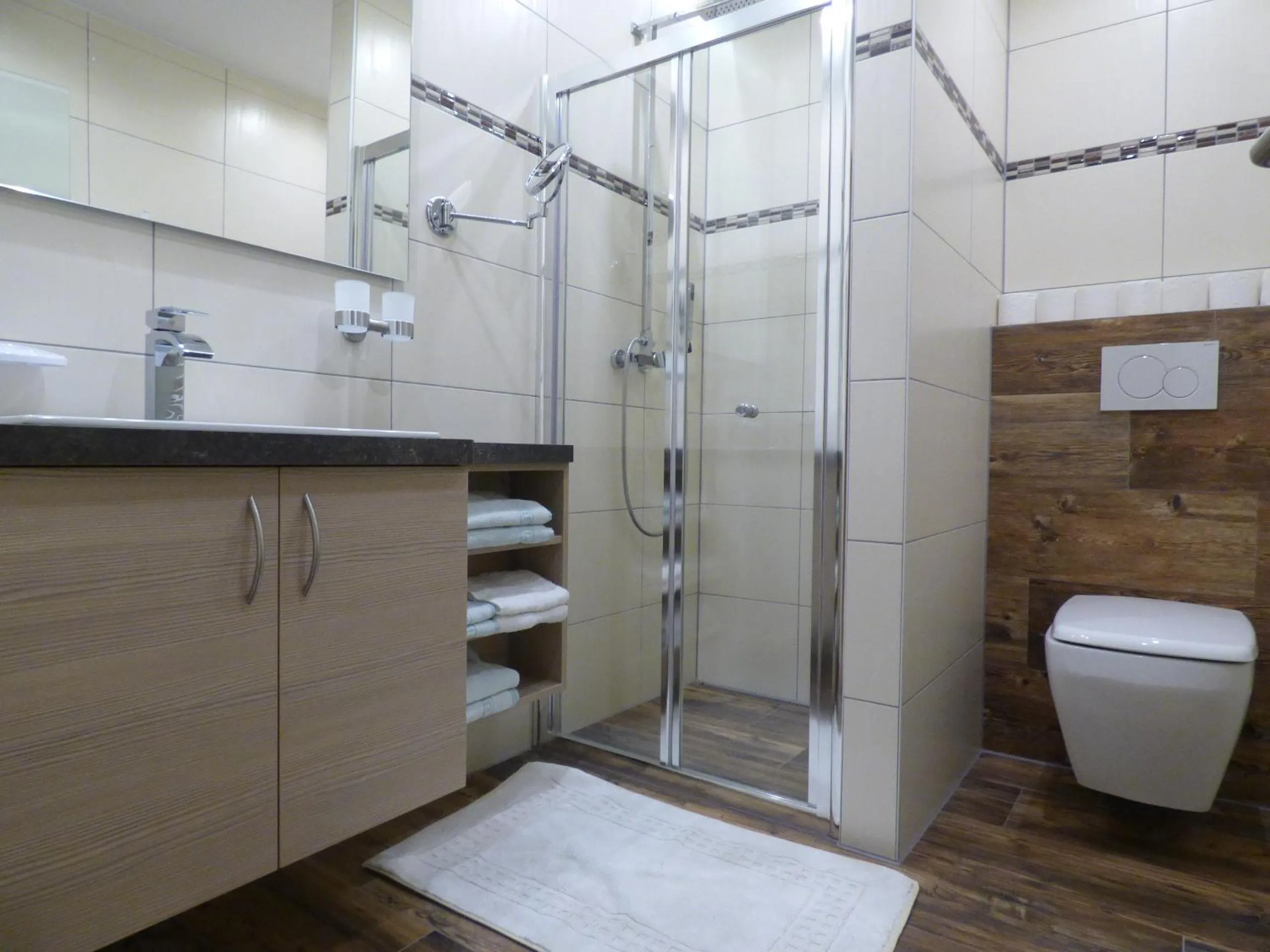 Bathroom in Ferienhaus Veider