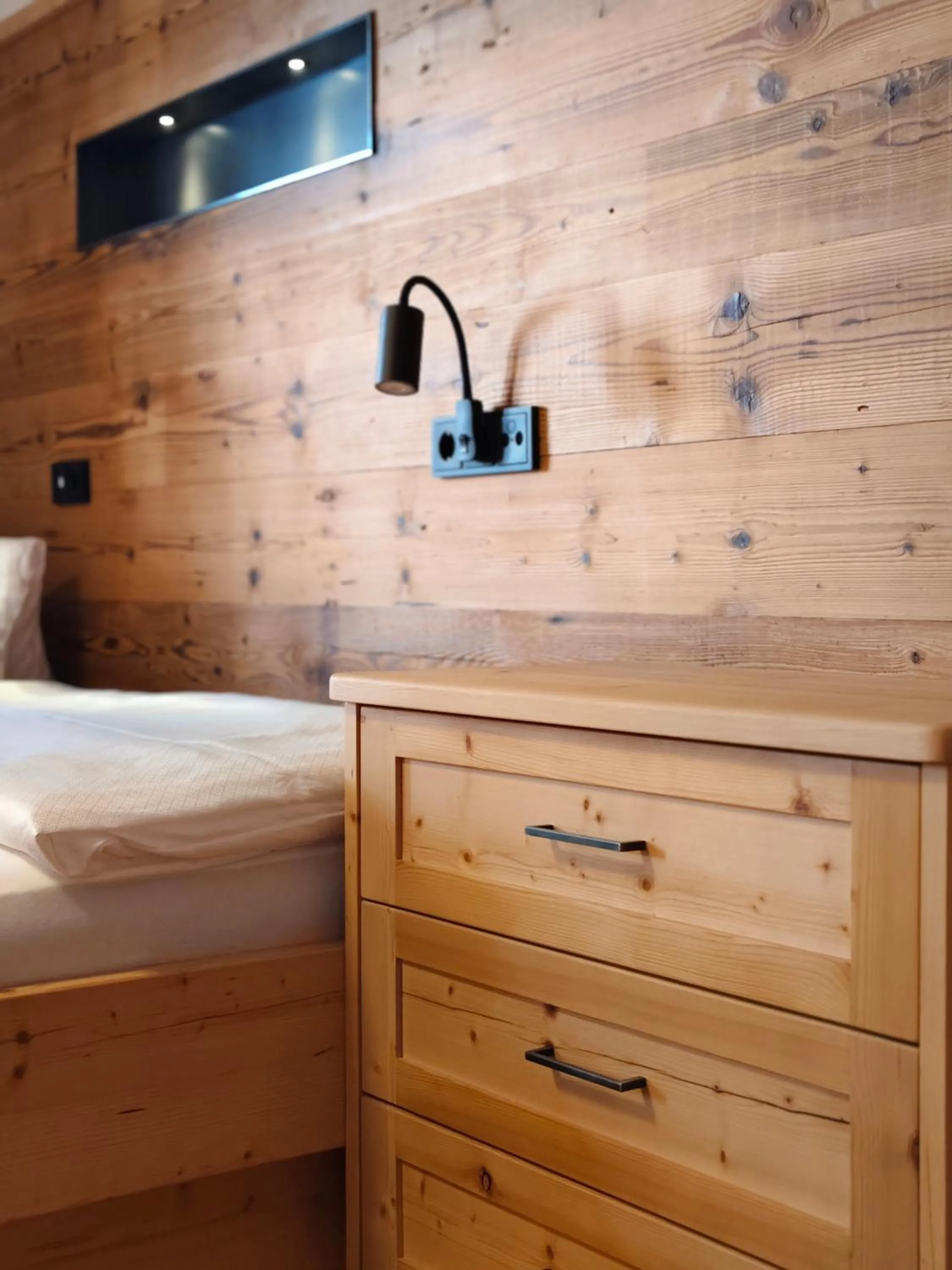 Bedroom, Bed in Ferienhaus Veider