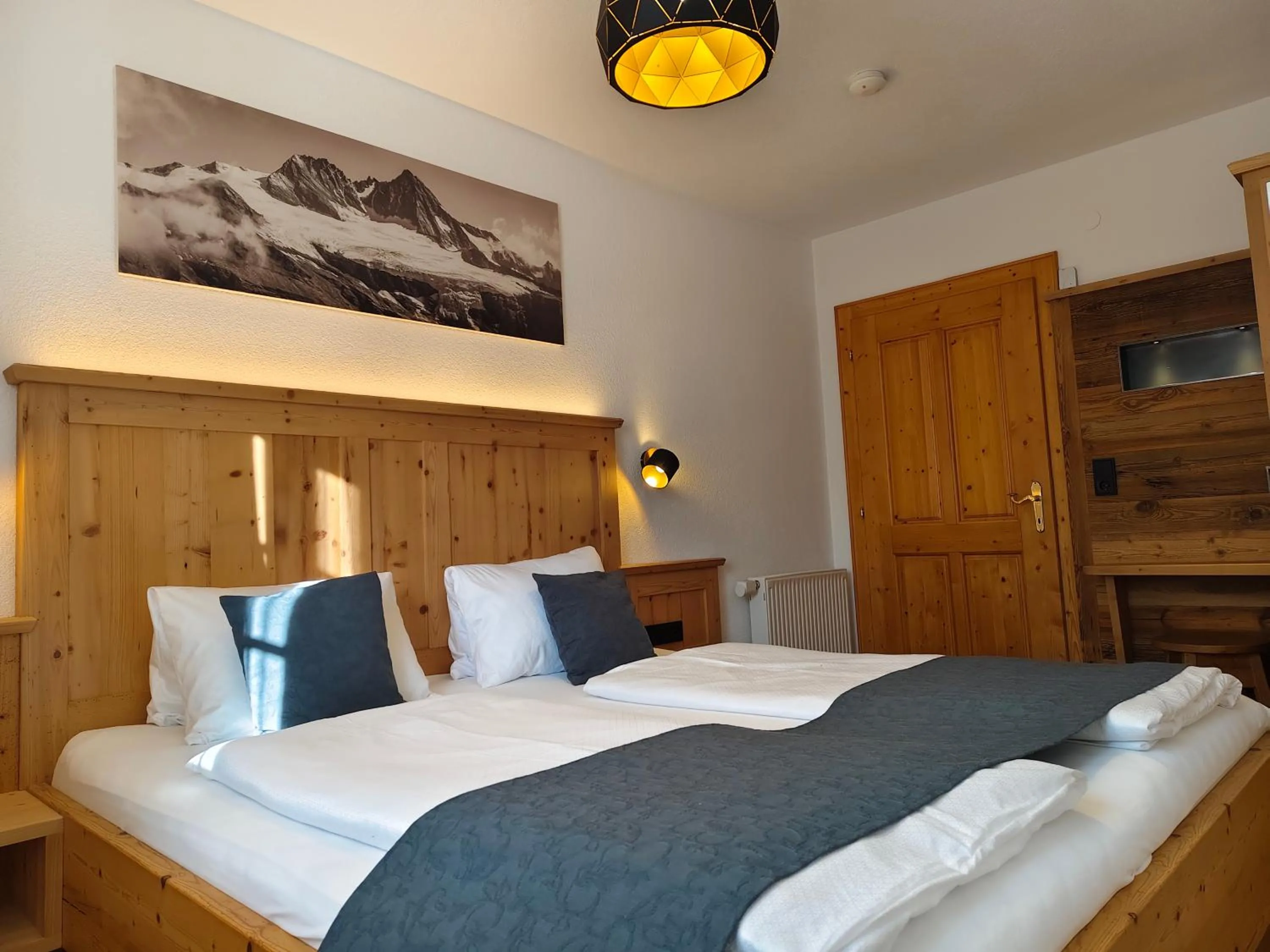 Bedroom, Bed in Ferienhaus Veider