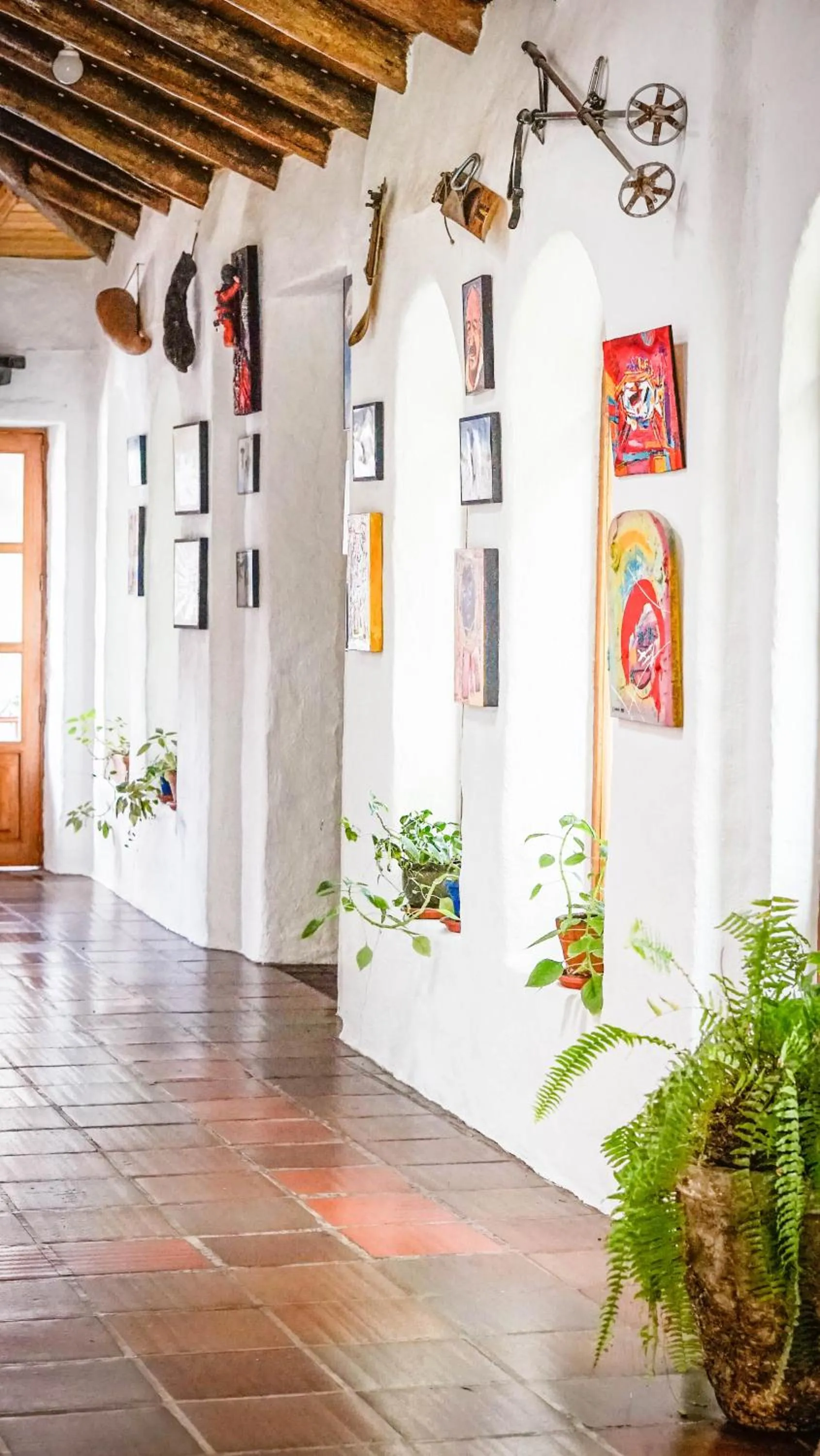 Lobby or reception in Hosteria Museart Pantavi