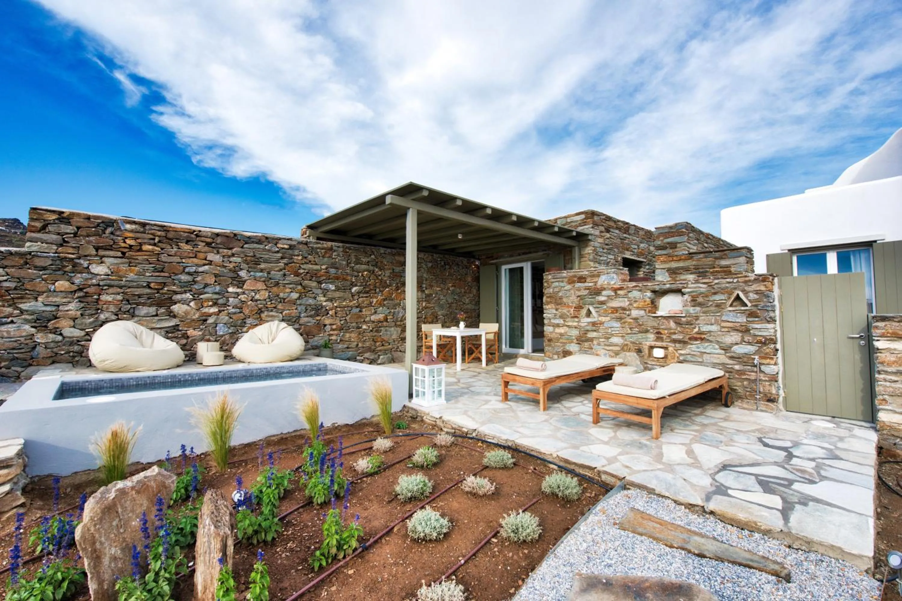 Patio in VATHI BLEU PRIVATE VILLAS