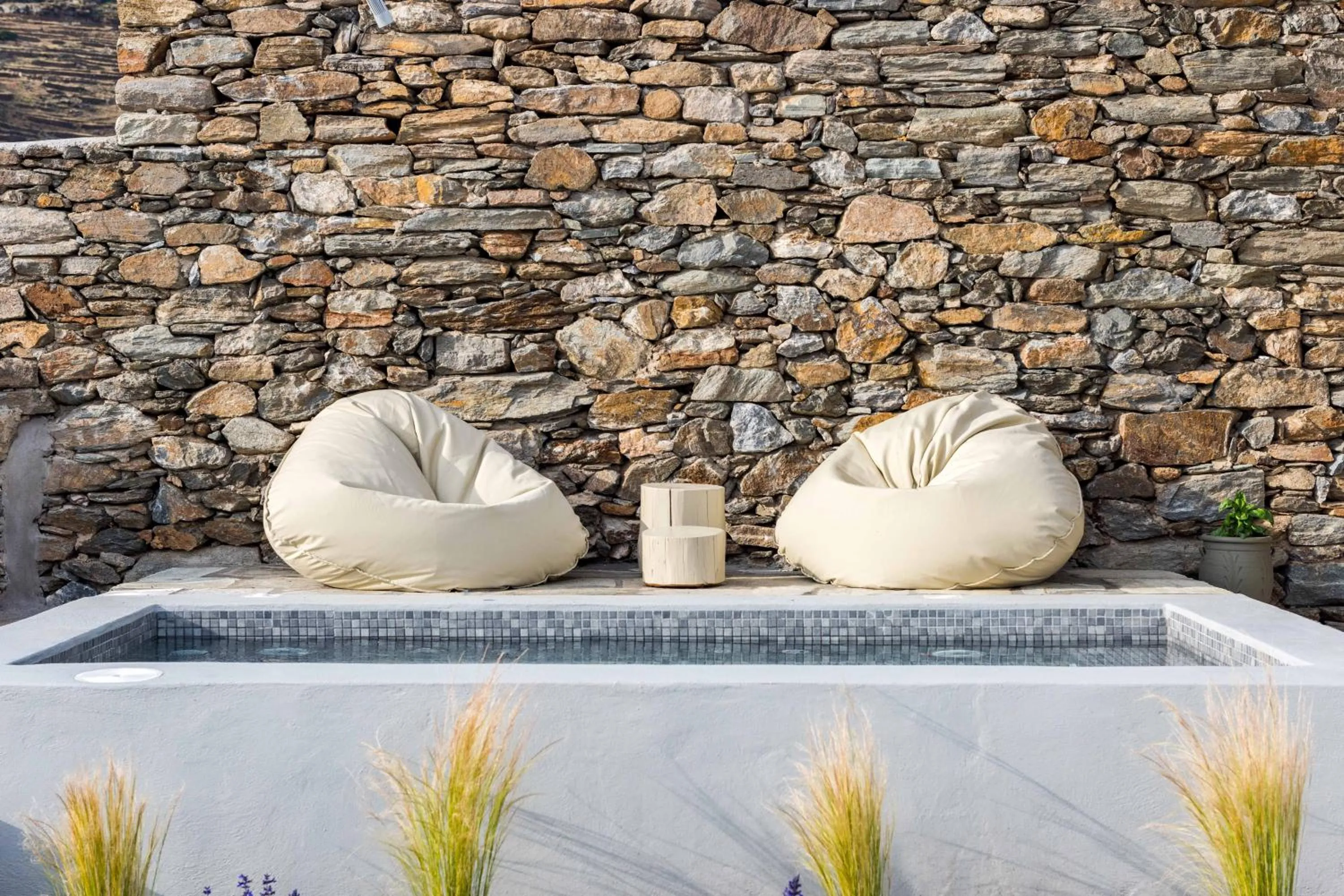 Patio in VATHI BLEU PRIVATE VILLAS