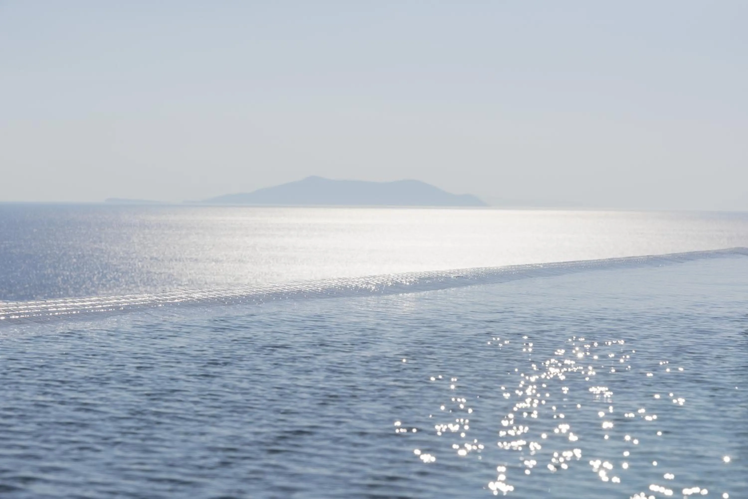 Pool view in VATHI BLEU PRIVATE VILLAS