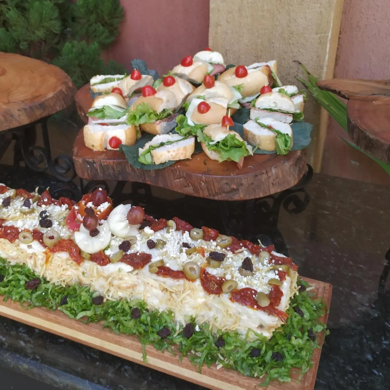 Food in Café Palace Hotel