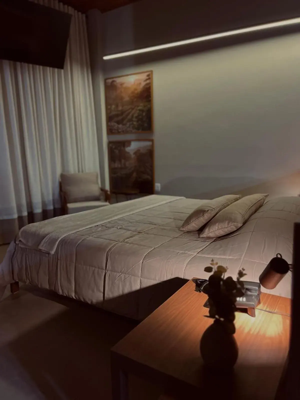 Bed in Café Palace Hotel Bed in Café Palace Hotel