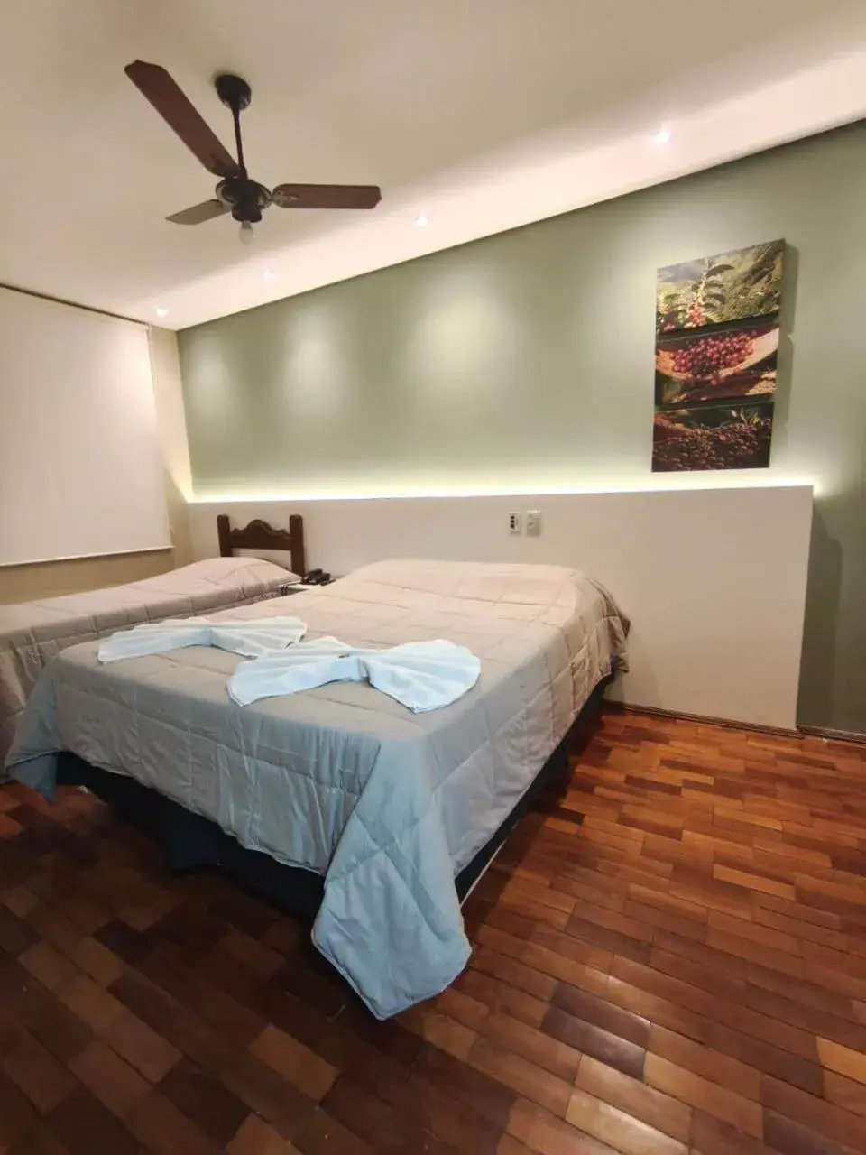 Bed in Café Palace Hotel Bed in Café Palace Hotel