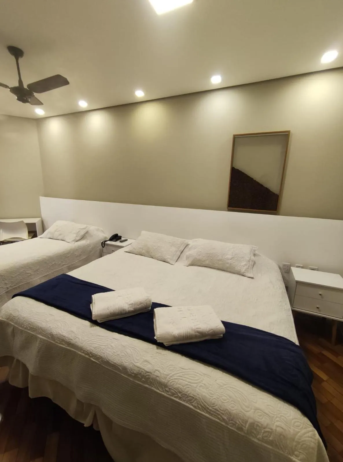 Bed in Café Palace Hotel