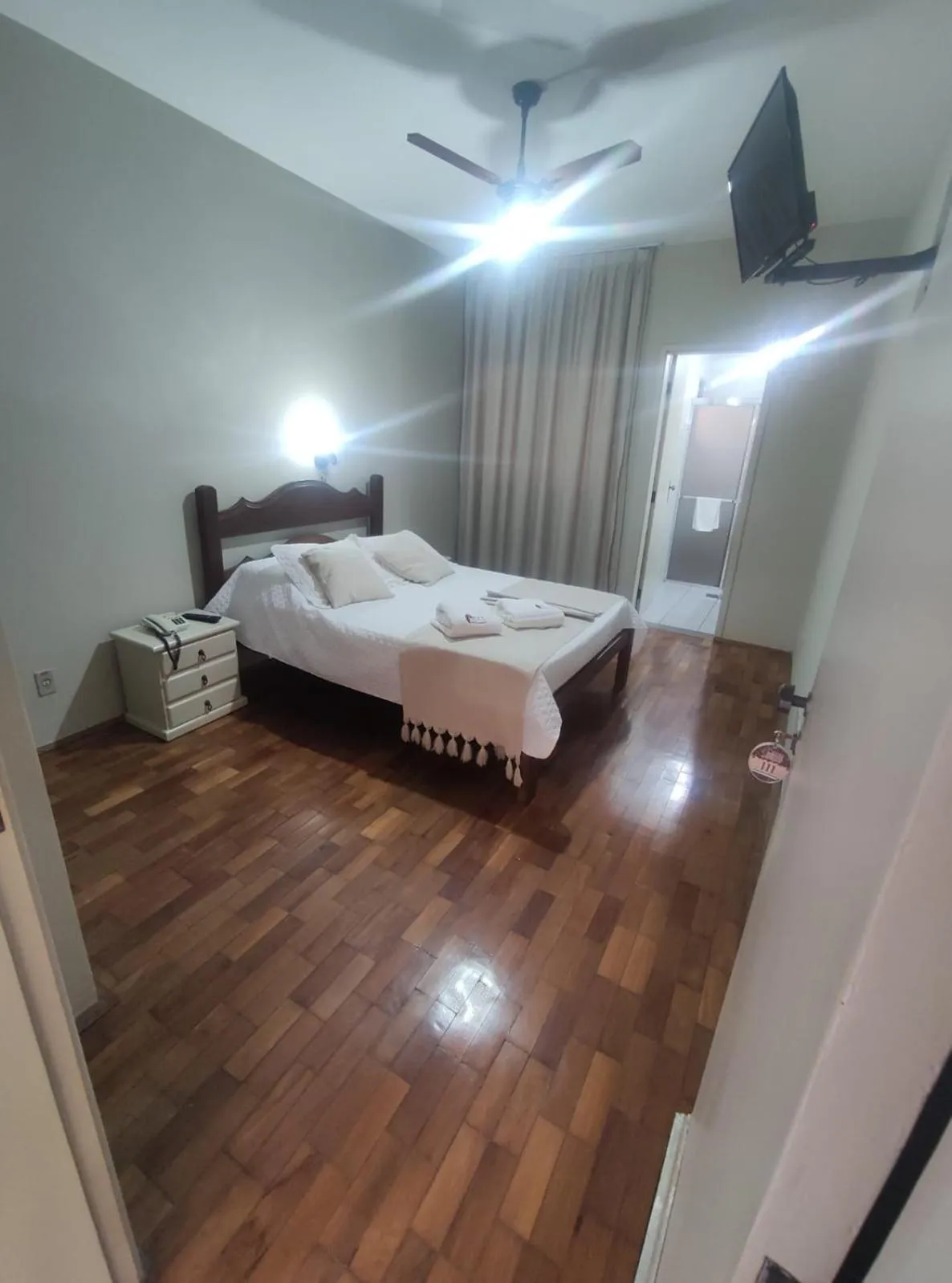 Bed in Café Palace Hotel