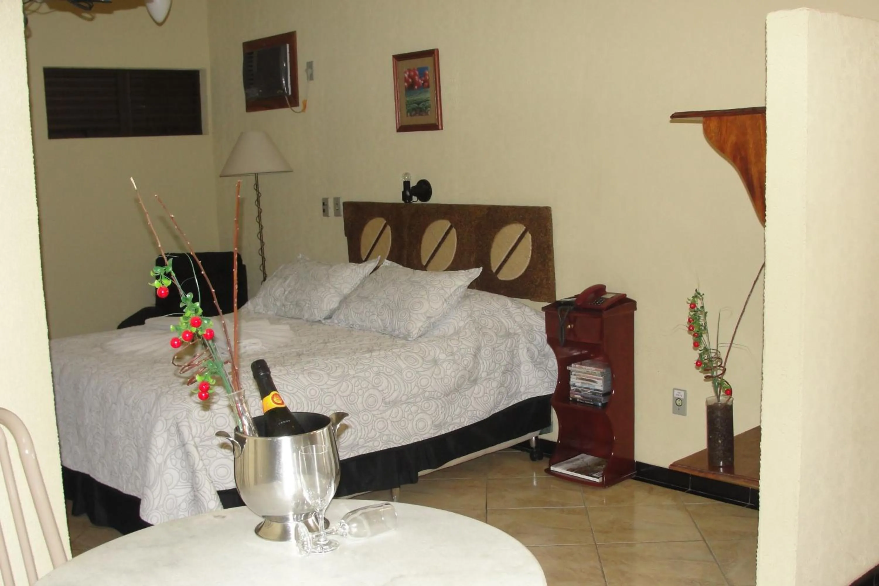 Bed in Café Palace Hotel