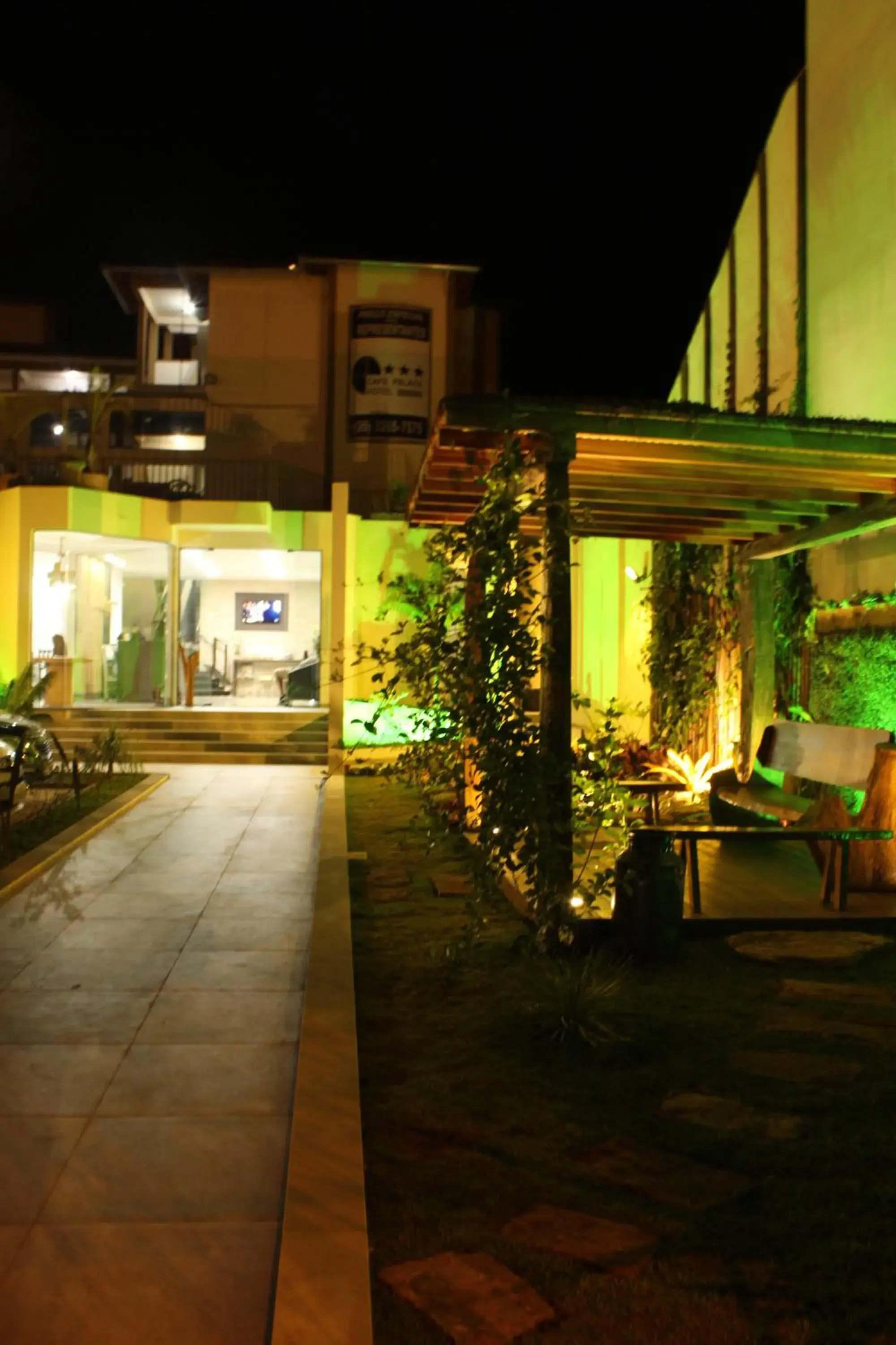 Facade/entrance in Café Palace Hotel Facade/entrance in Café Palace Hotel