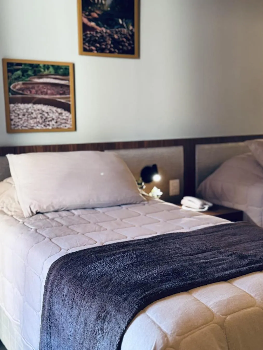 Bed in Café Palace Hotel