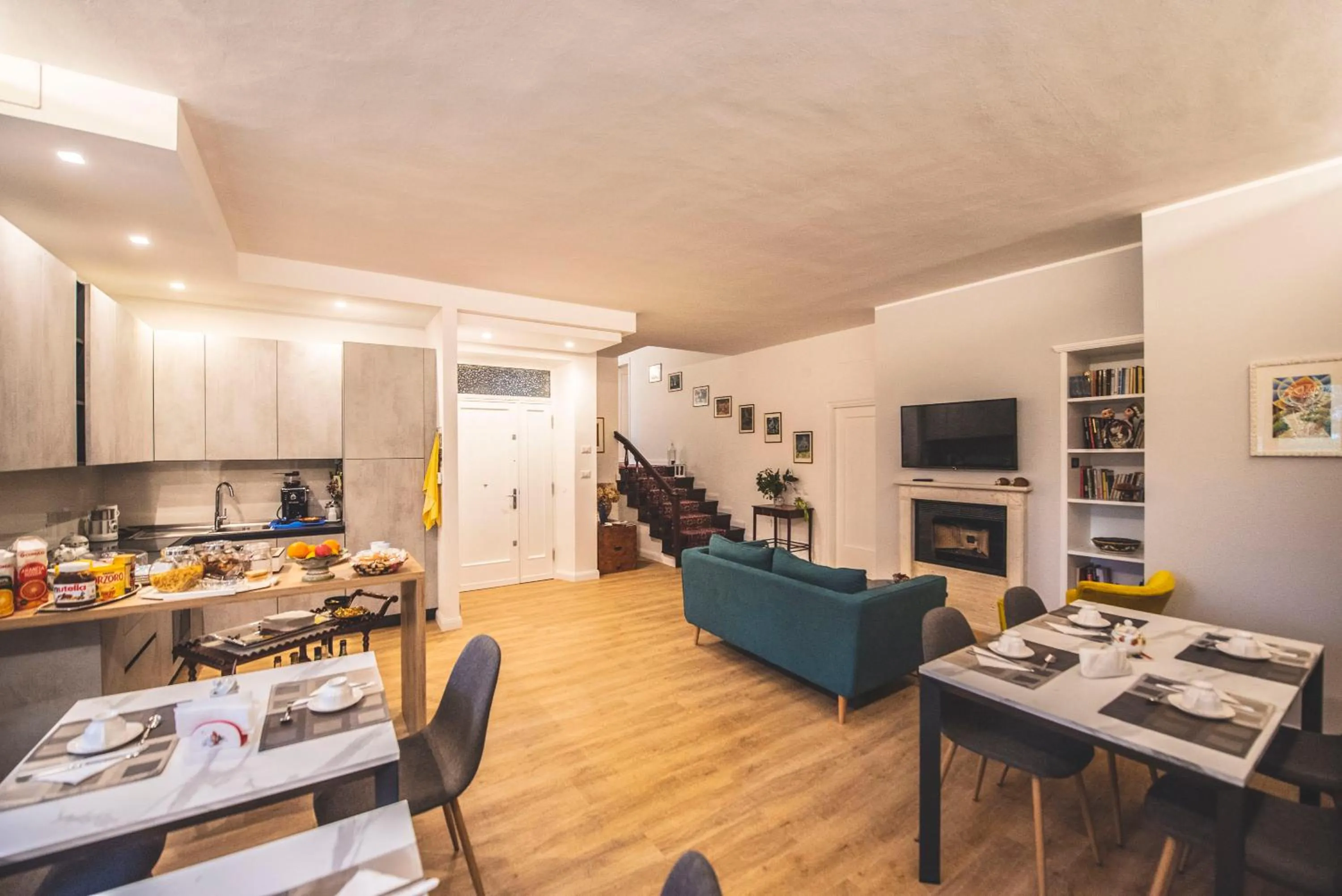 Living room in B&B Il Girasole