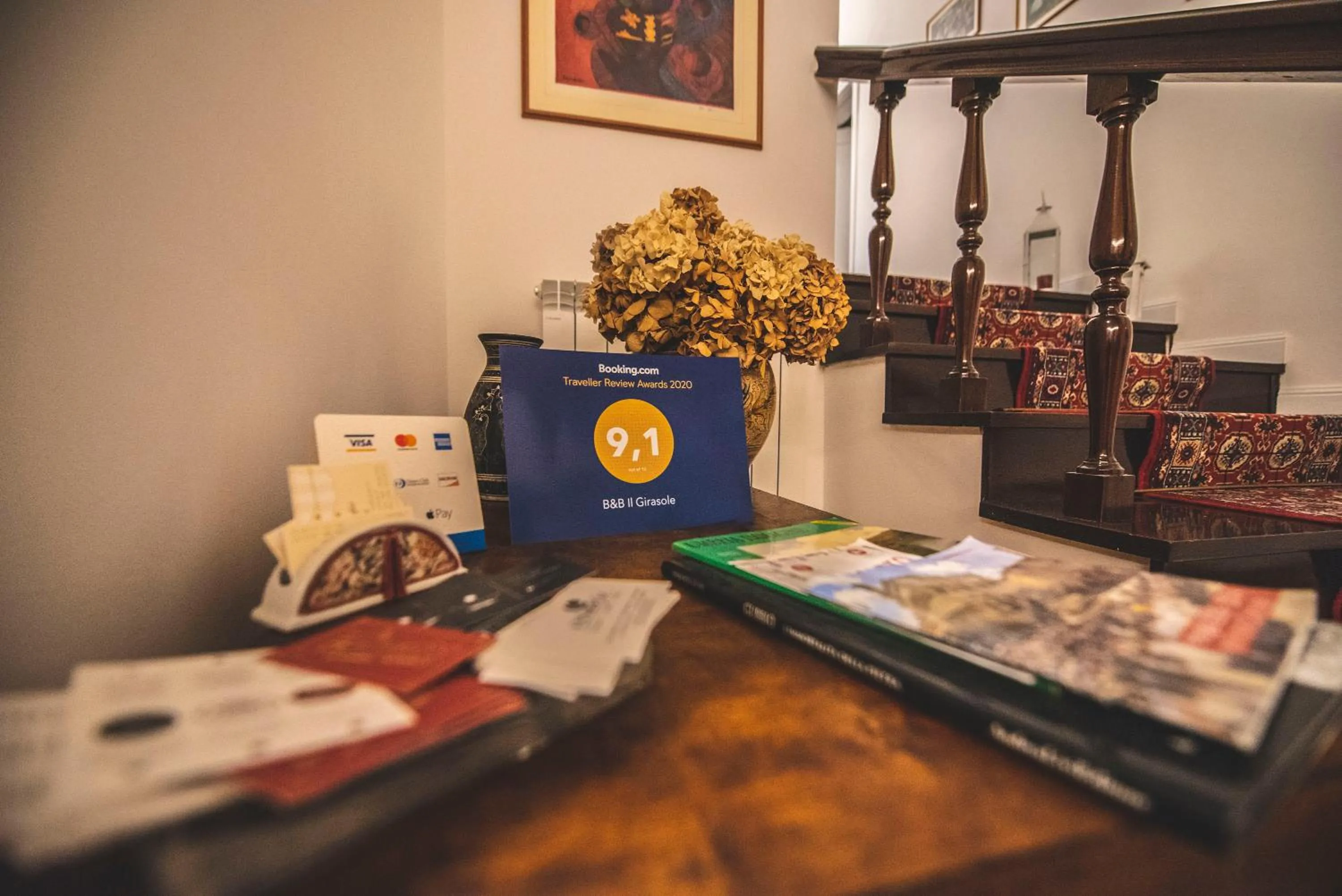 Lobby or reception in B&B Il Girasole