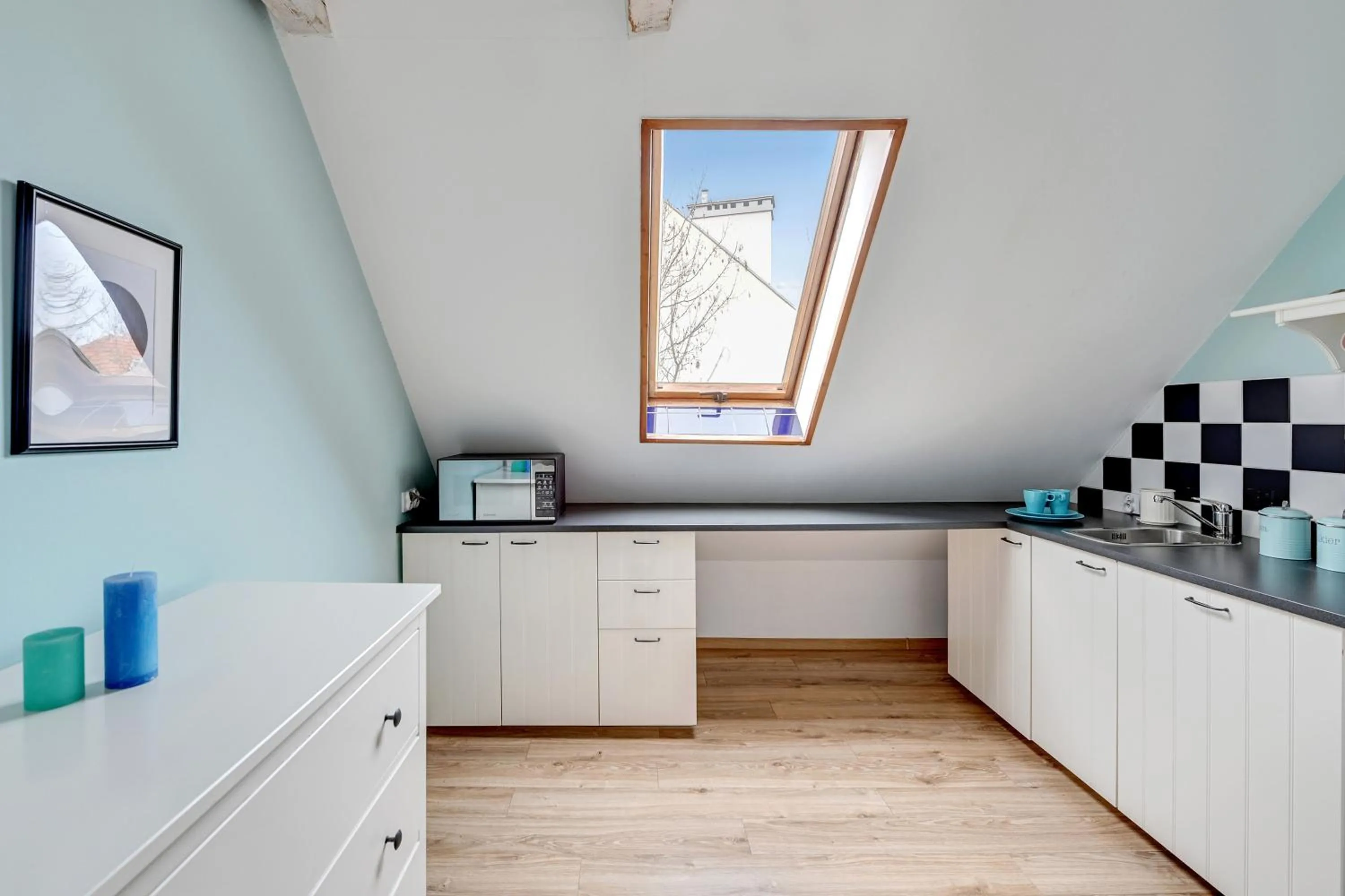 Kitchen or kitchenette in Grand Apartments - Happy Loft Apartment