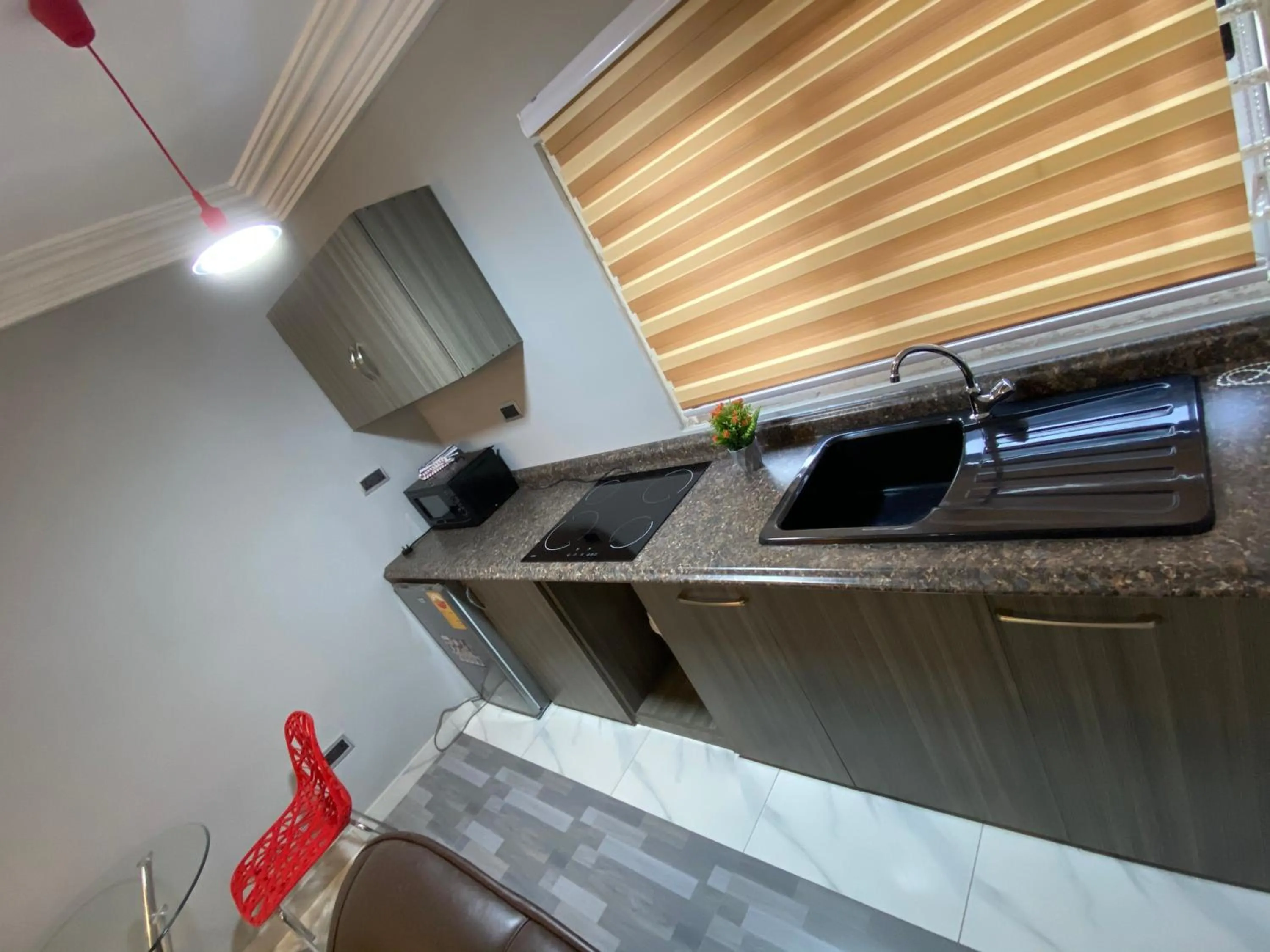 Kitchen or kitchenette in Bonsukoda Lodge