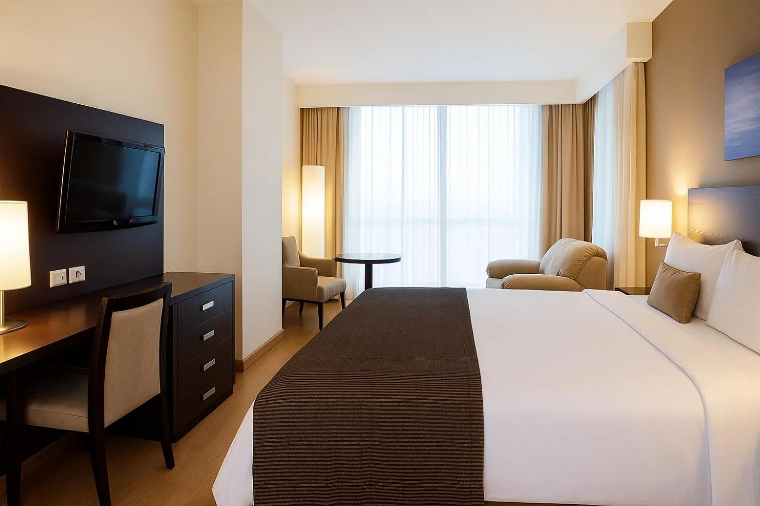 Bedroom, Bed in Tryp by Wyndham Panama Centro