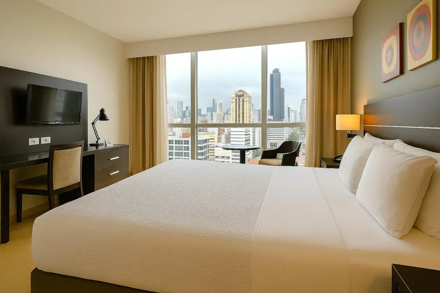 View (from property/room), Bed in Tryp by Wyndham Panama Centro View (from property/room), Bed in Tryp by Wyndham Panama Centro