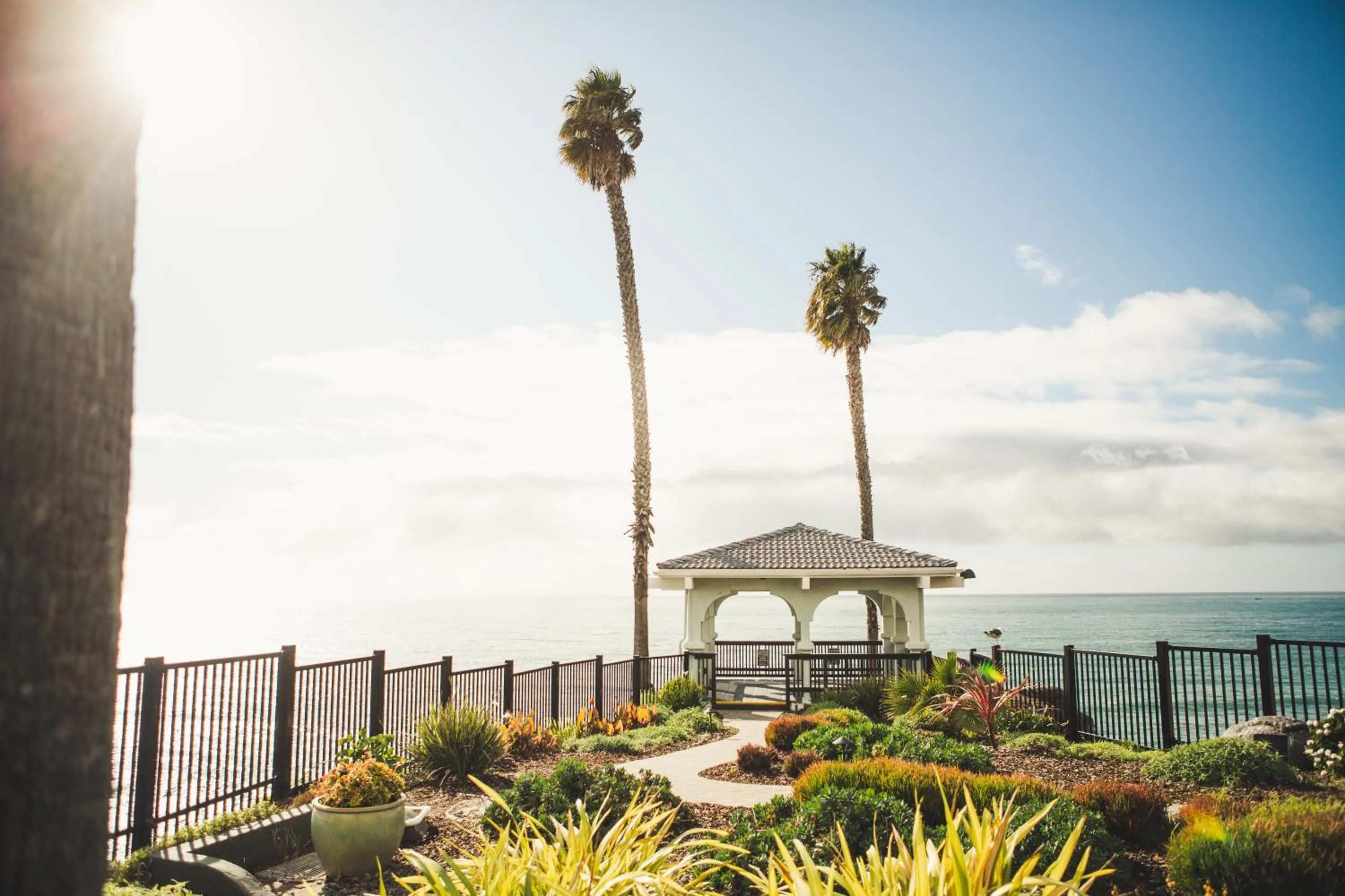 Decorative detail in Shore Cliff Hotel
